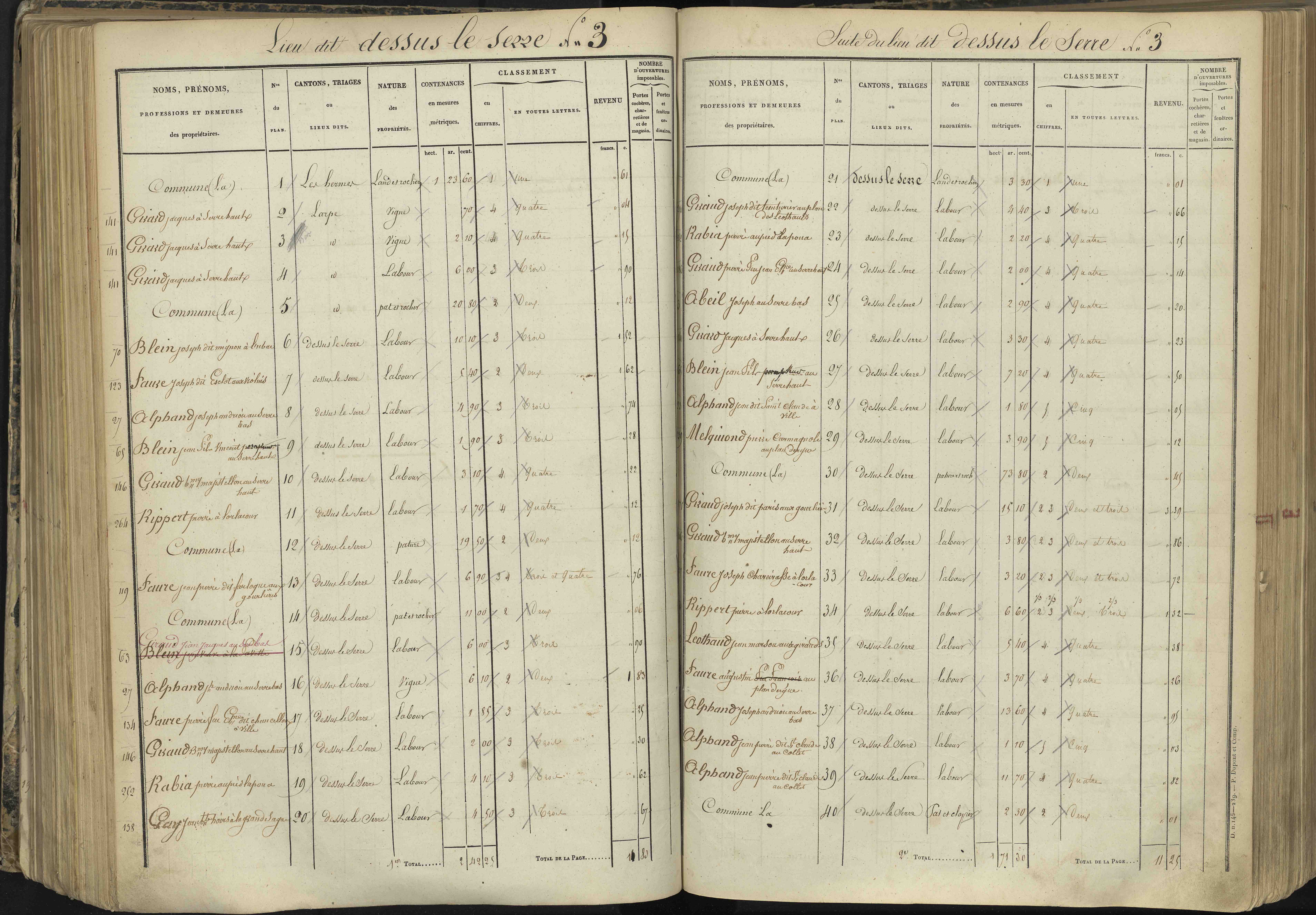 L'Argentière-la-Bessée - 3 P 143/4 - 3 P 143/4 - Section D 