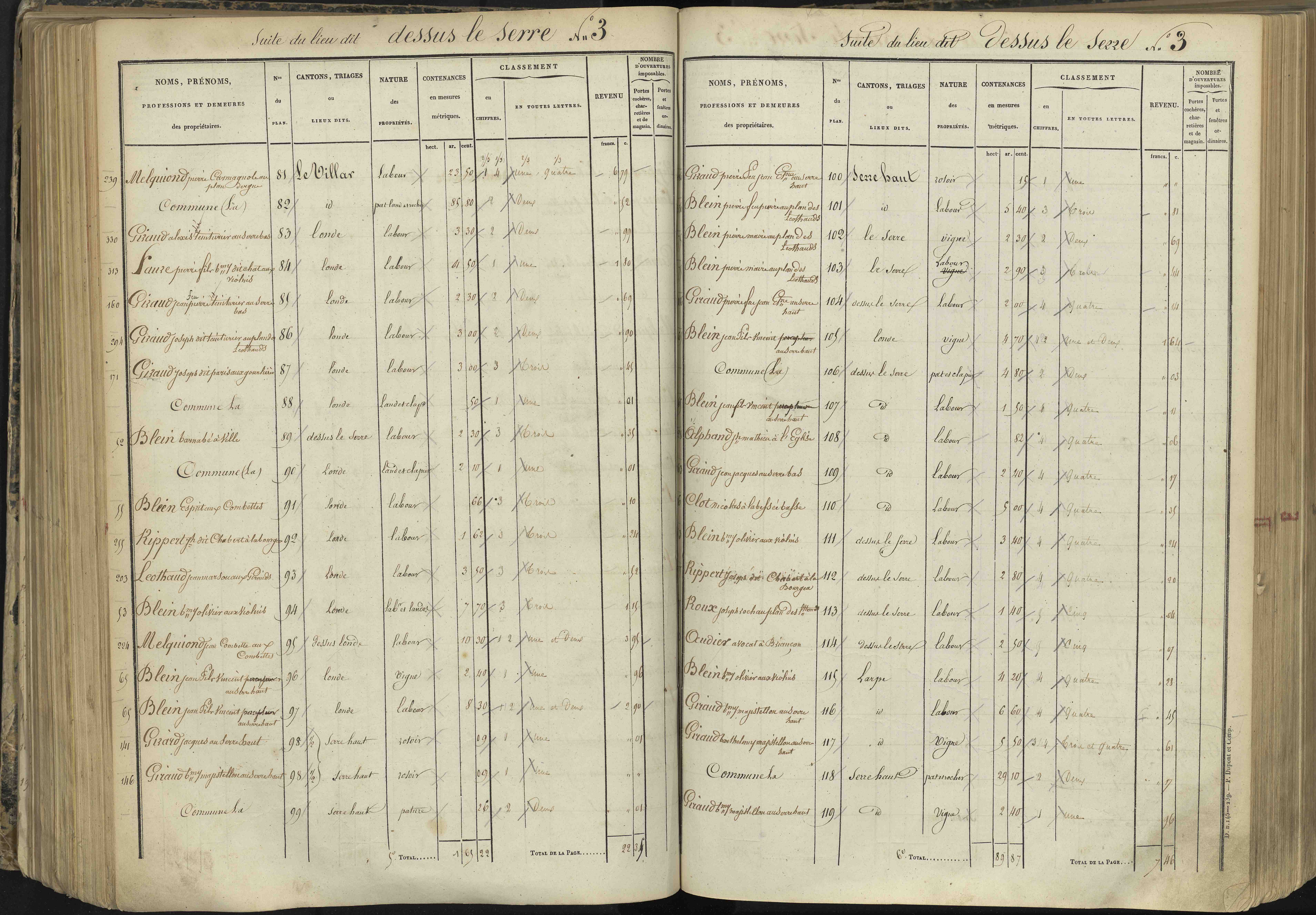 L'Argentière-la-Bessée - 3 P 143/4 - 3 P 143/4 - Section D 