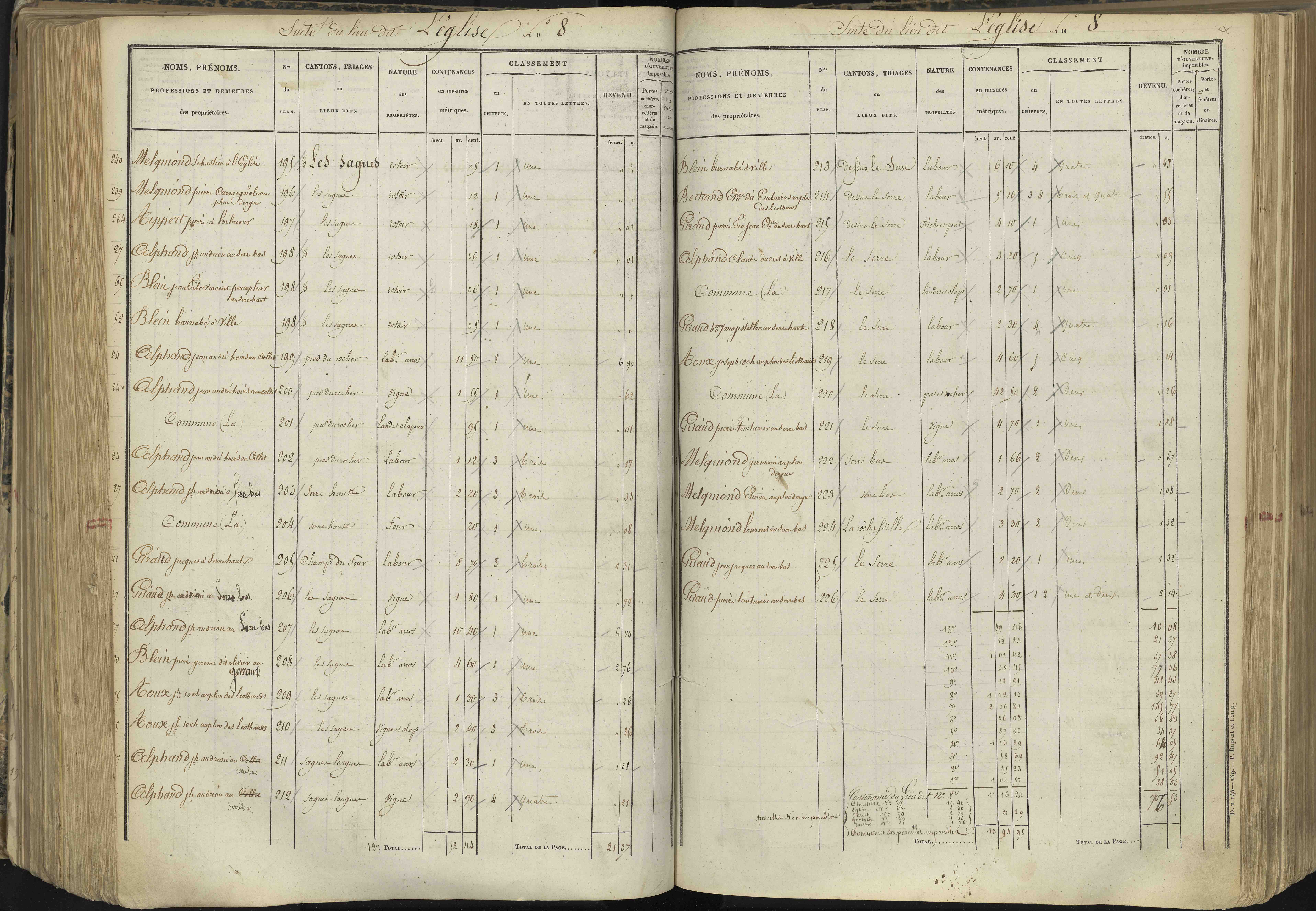L'Argentière-la-Bessée - 3 P 143/4 - 3 P 143/4 - Section D 