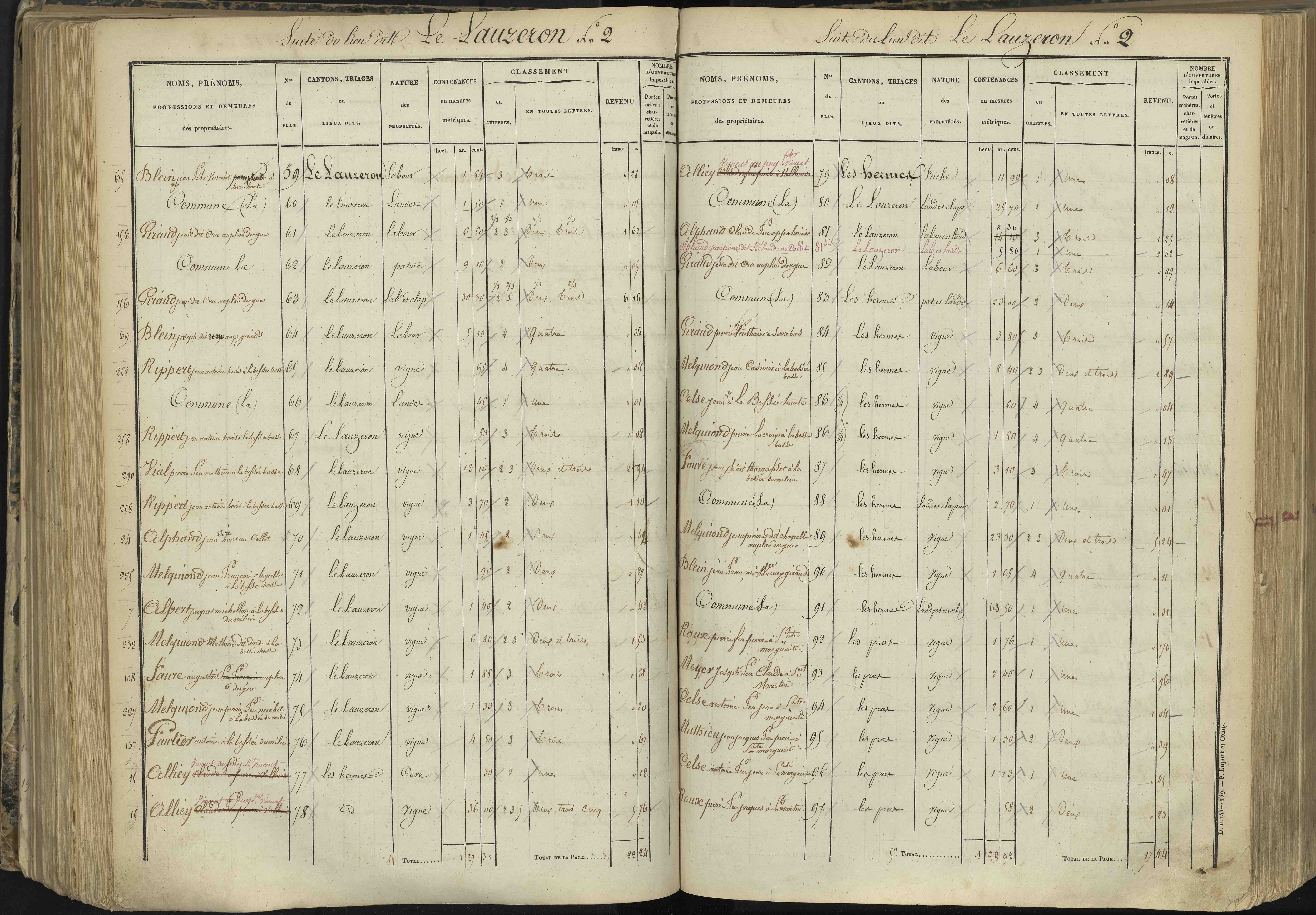 L'Argentière-la-Bessée - 3 P 143/4 - 3 P 143/4 - Section D 