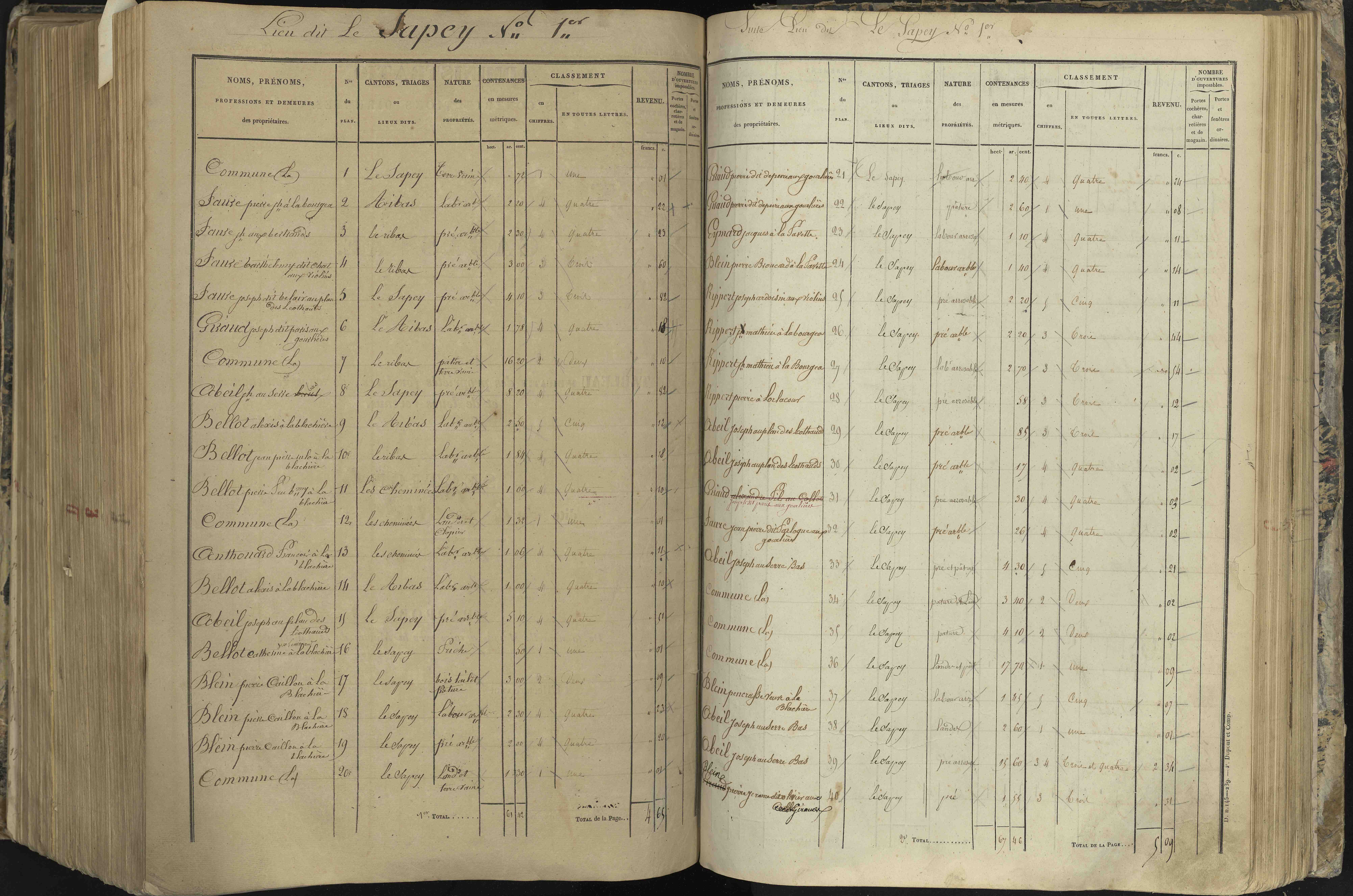 L'Argentière-la-Bessée - 3 P 143/7 - 3 P 143/7 - Section G 