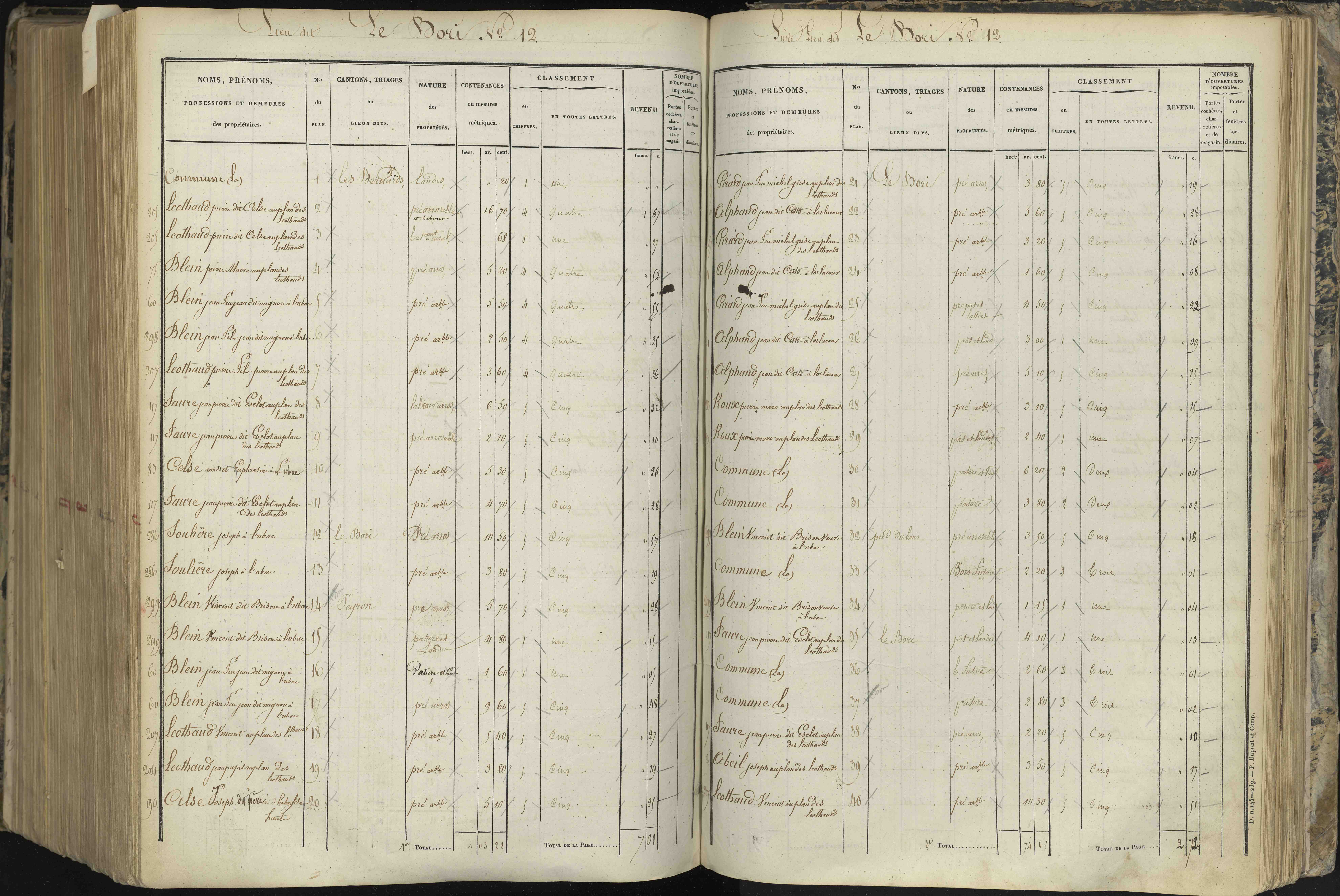 L'Argentière-la-Bessée - 3 P 143/7 - 3 P 143/7 - Section G 