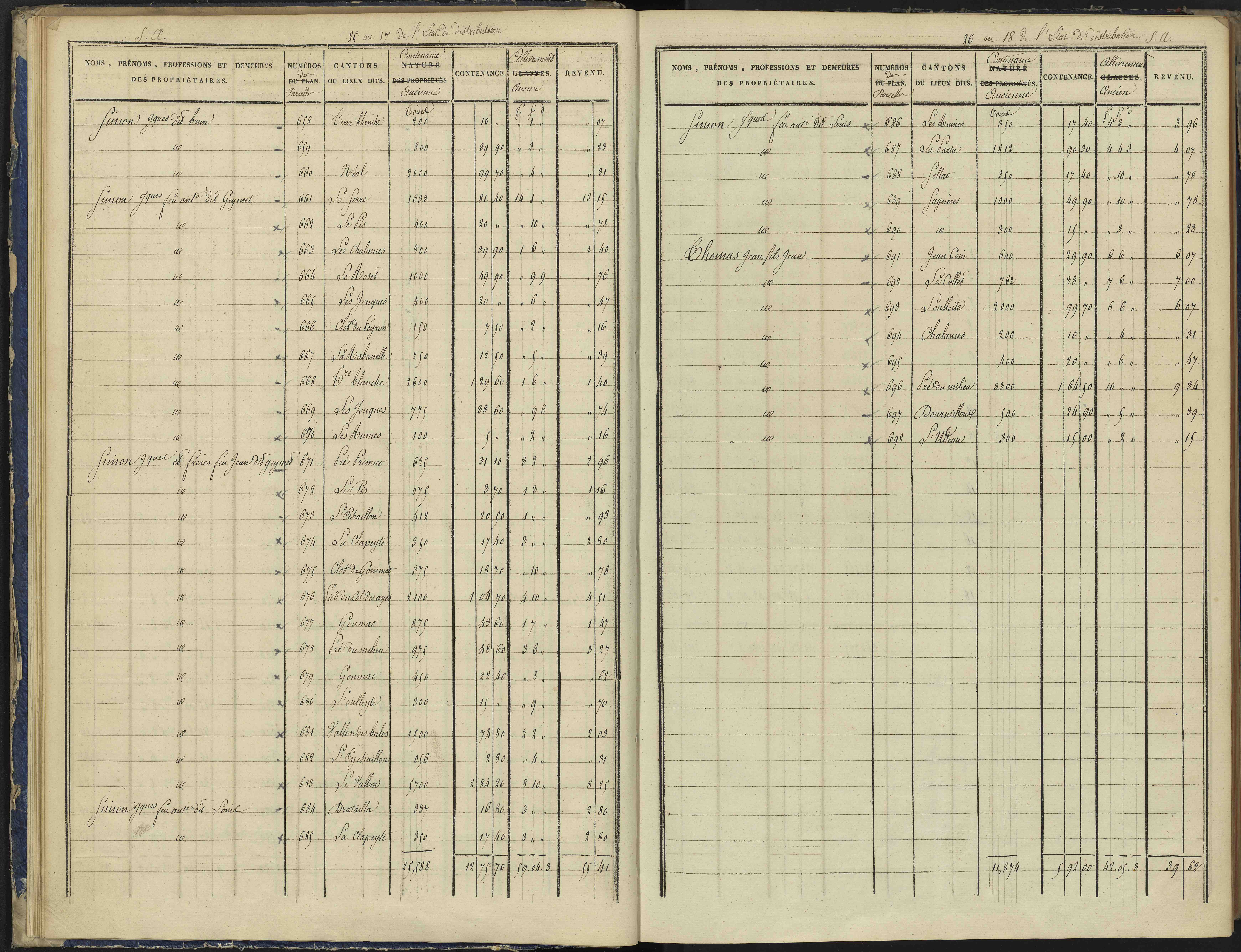 Arvieux - 3 P 157/1 - 3 P 157/1 - Section A 