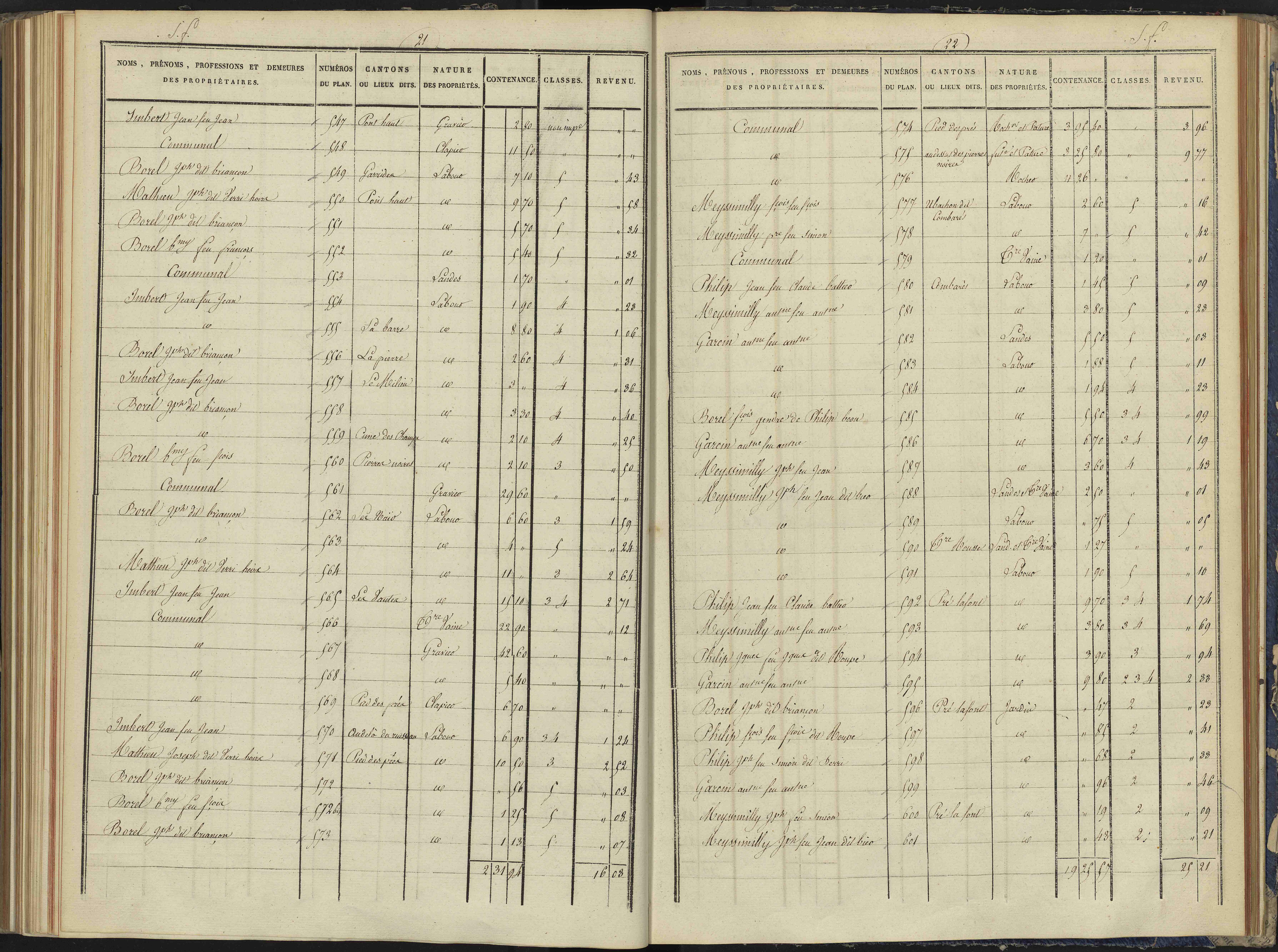 Arvieux - 3 P 157/6 - 3 P 157/6 - Section F 