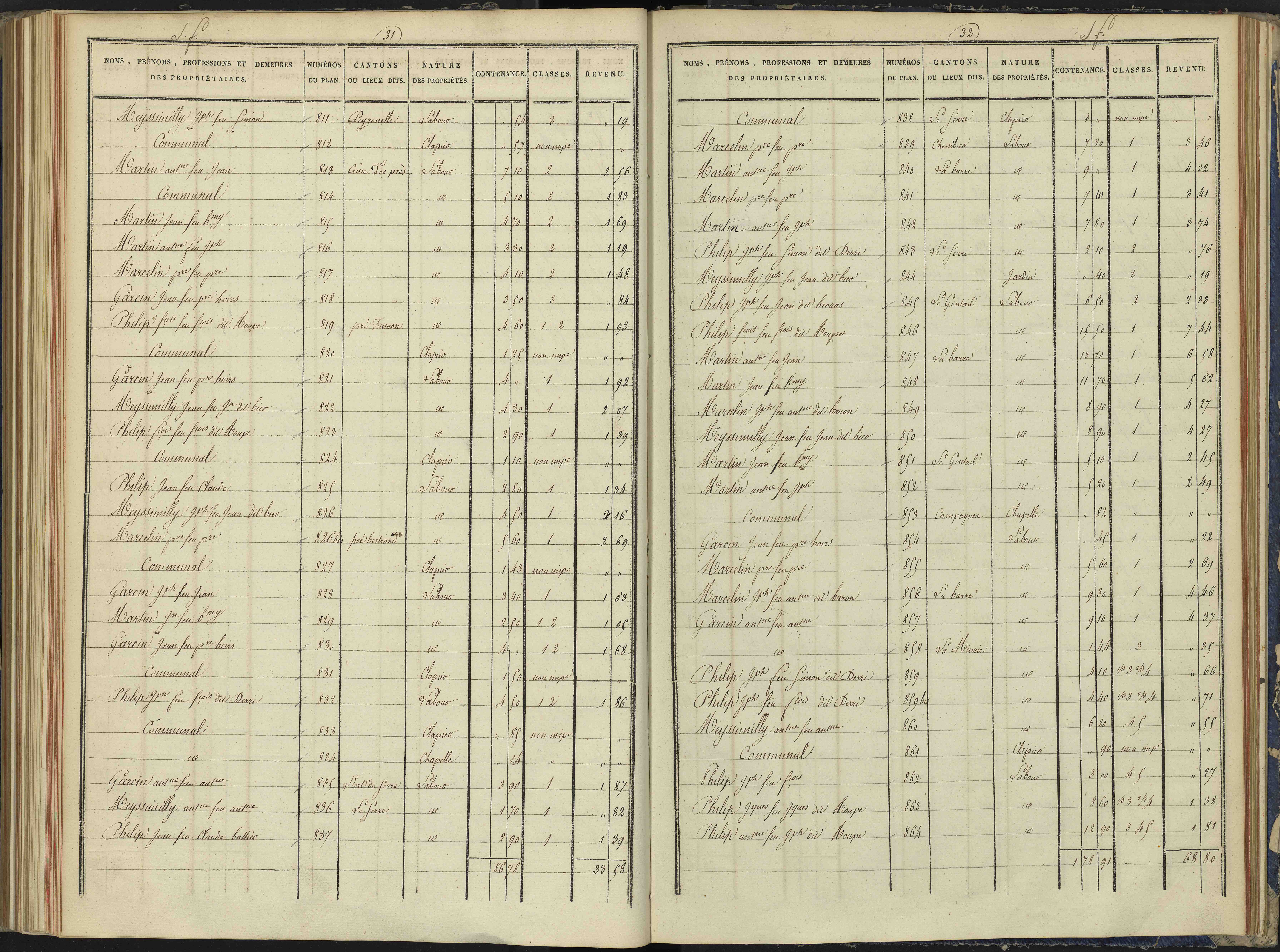 Arvieux - 3 P 157/6 - 3 P 157/6 - Section F 