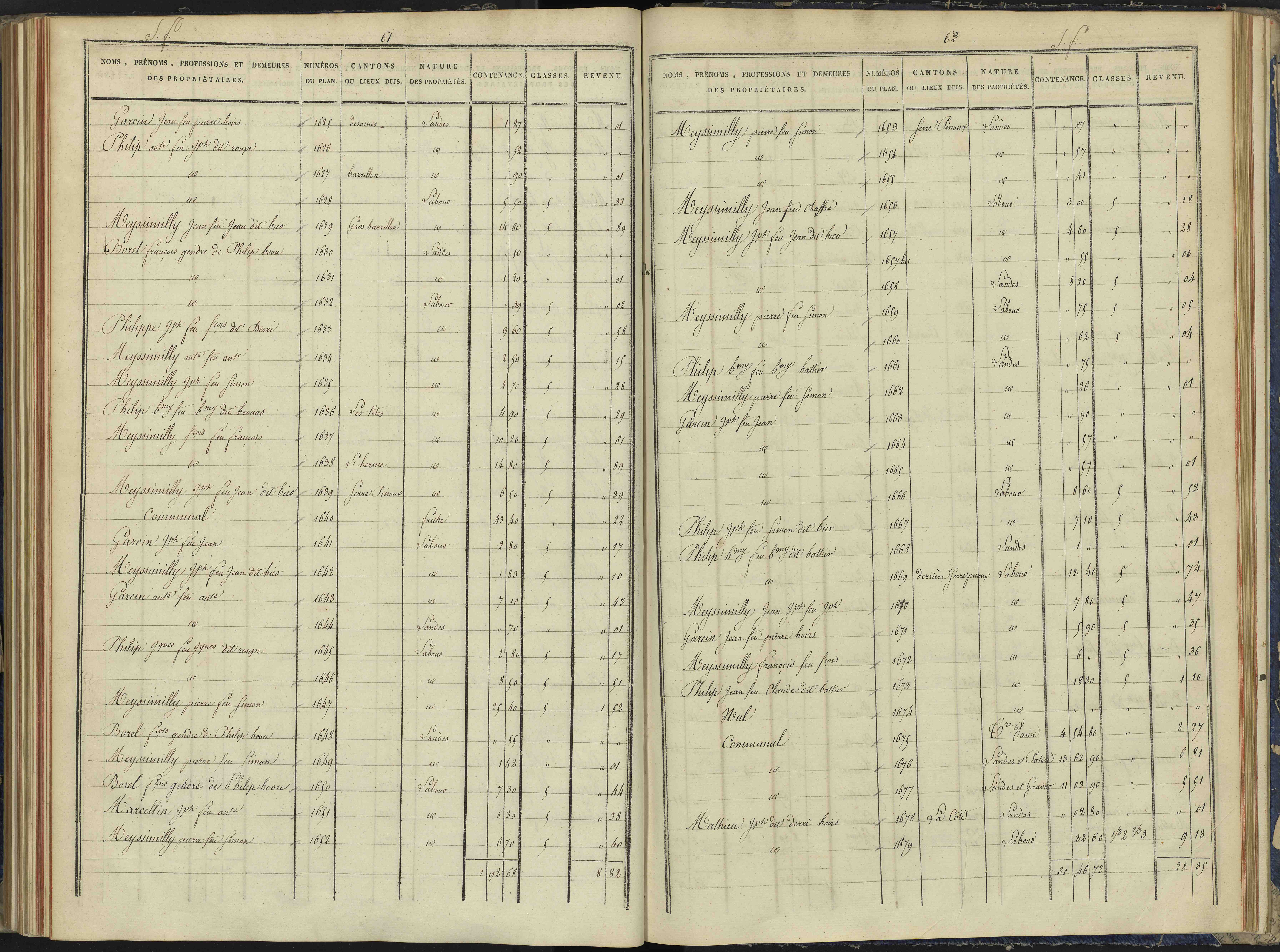 Arvieux - 3 P 157/6 - 3 P 157/6 - Section F 