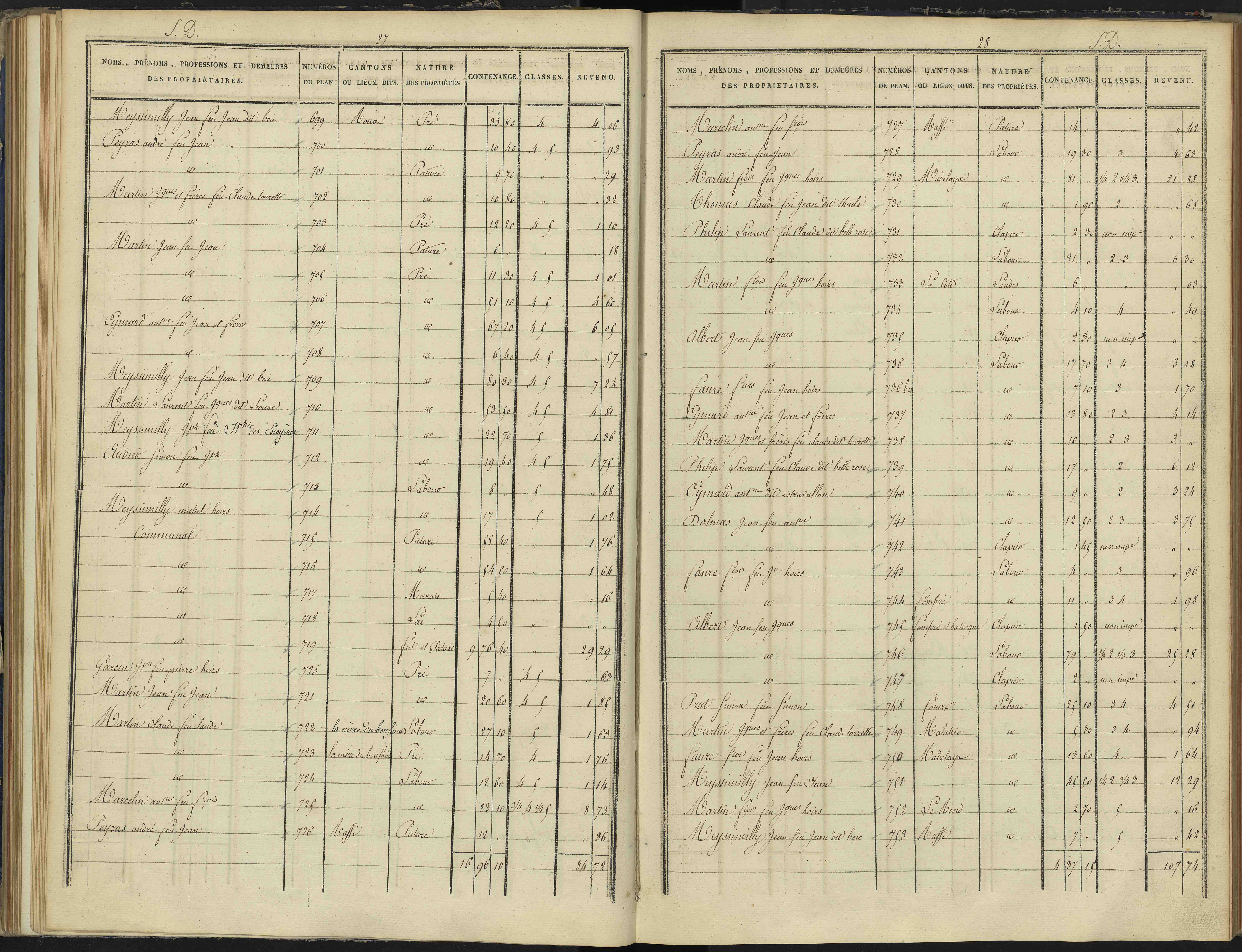Arvieux - 3 P 157/4 - 3 P 157/4 - Section D 