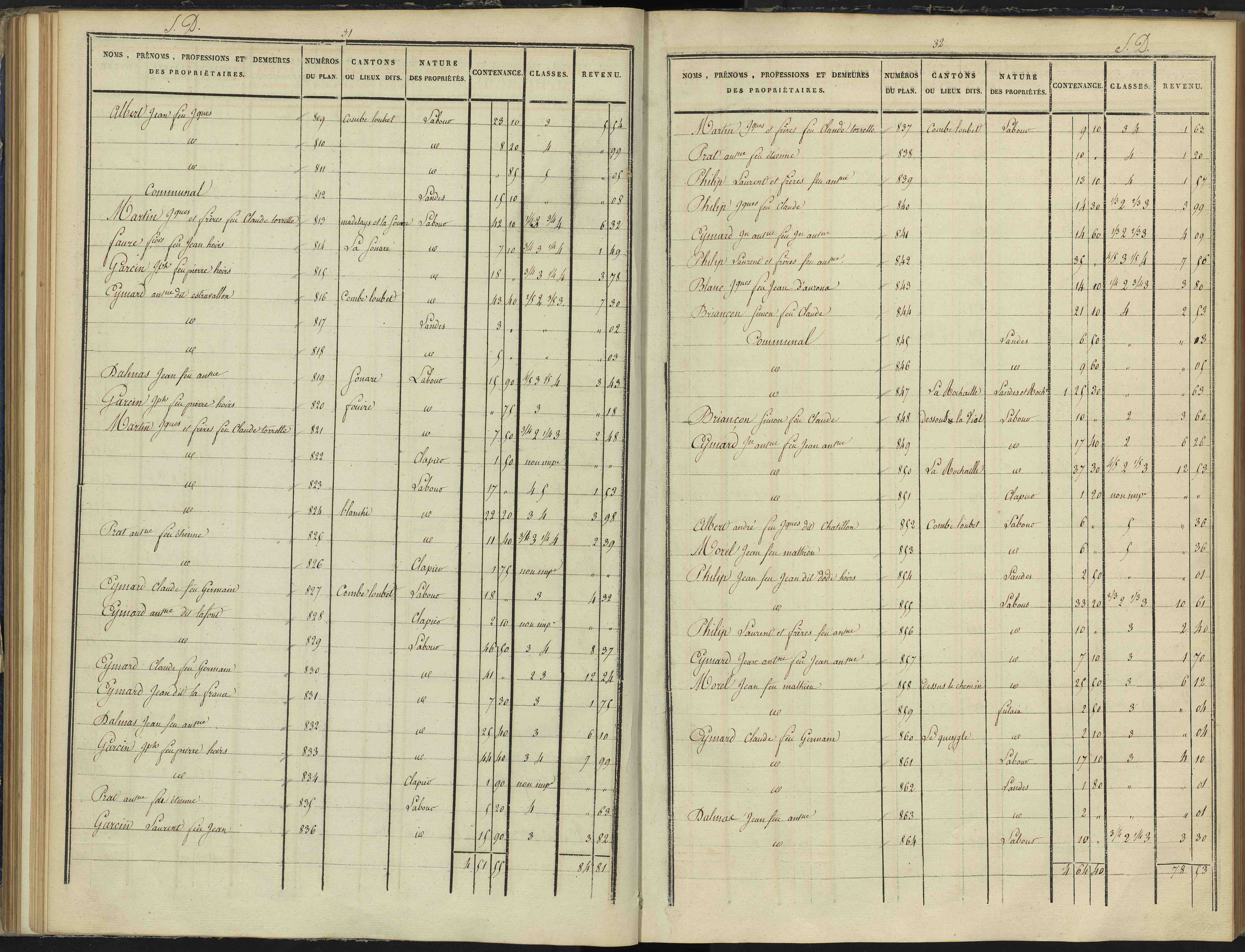 Arvieux - 3 P 157/4 - 3 P 157/4 - Section D 