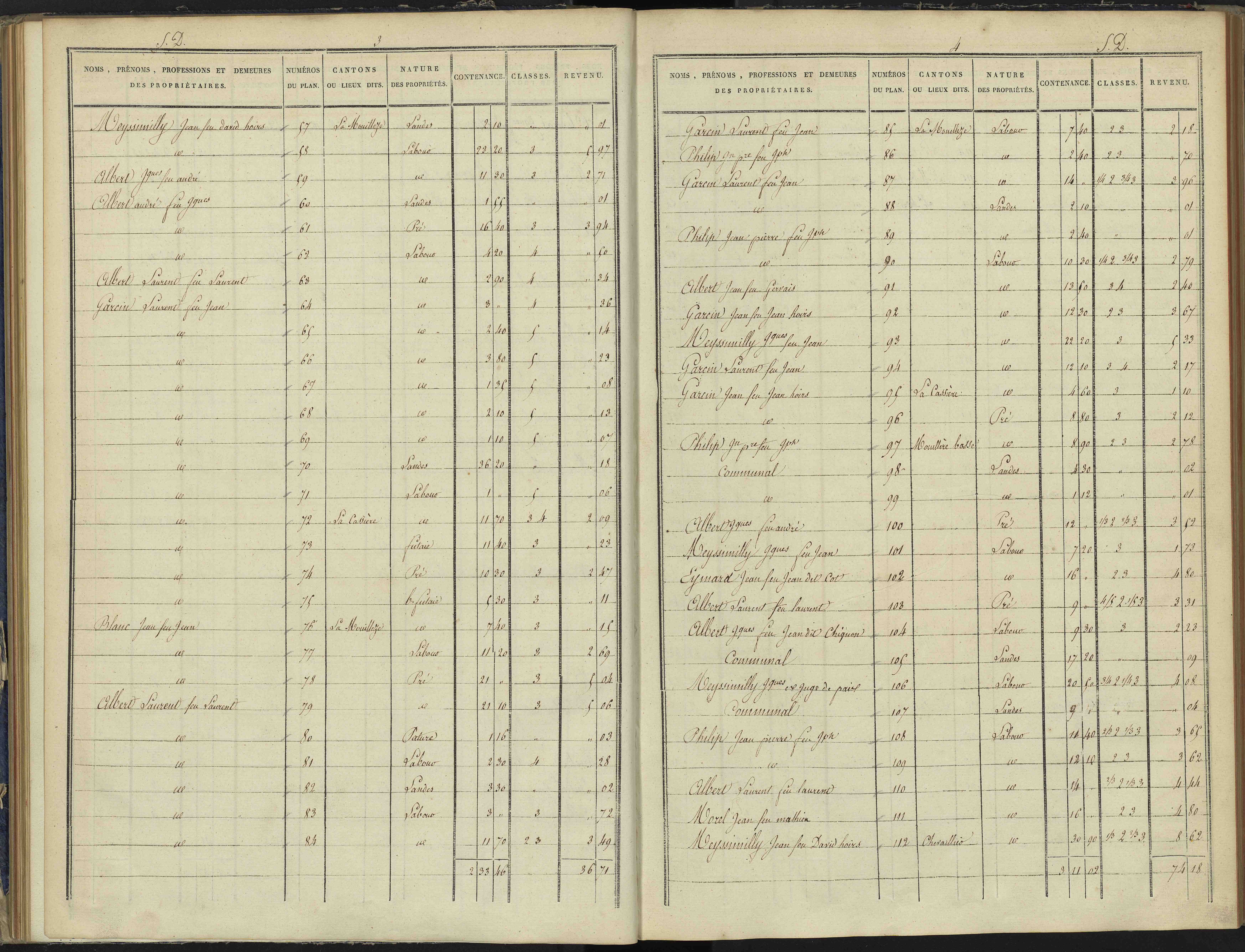 Arvieux - 3 P 157/4 - 3 P 157/4 - Section D 
