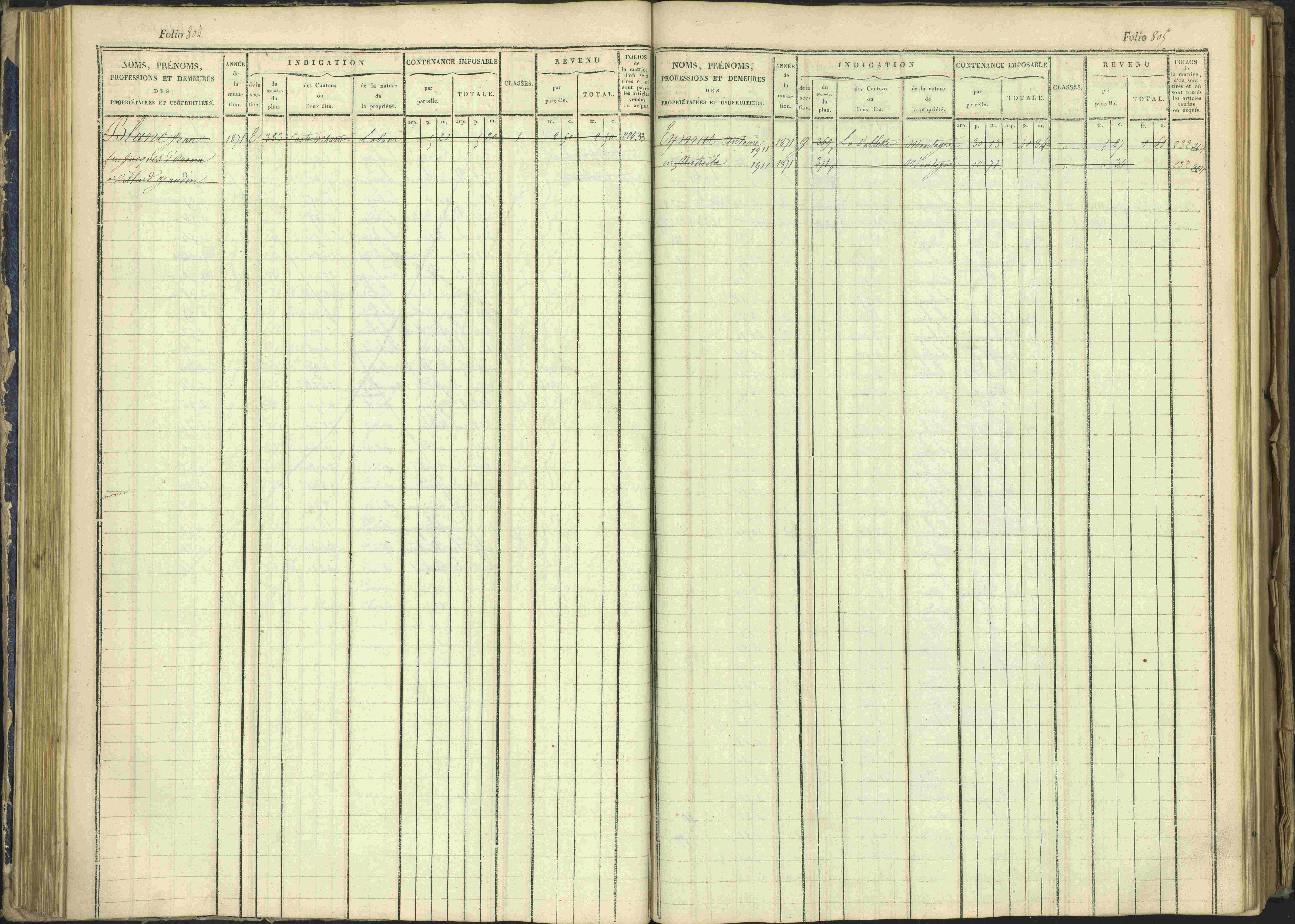 Arvieux - 3 P 160/1 - 3 P 160/1 - Matrice, folios 601-1174. 