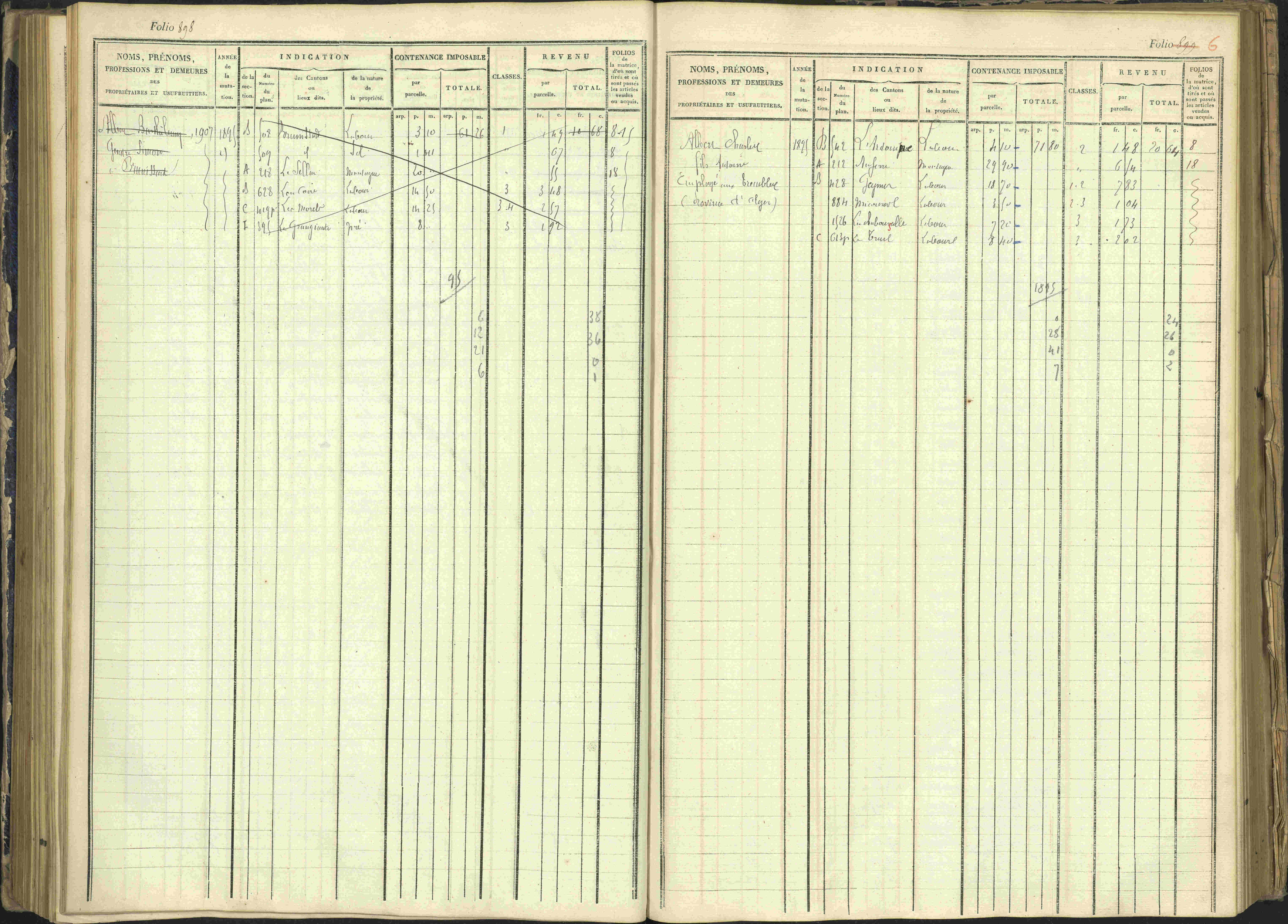 Arvieux - 3 P 160/1 - 3 P 160/1 - Matrice, folios 601-1174. 