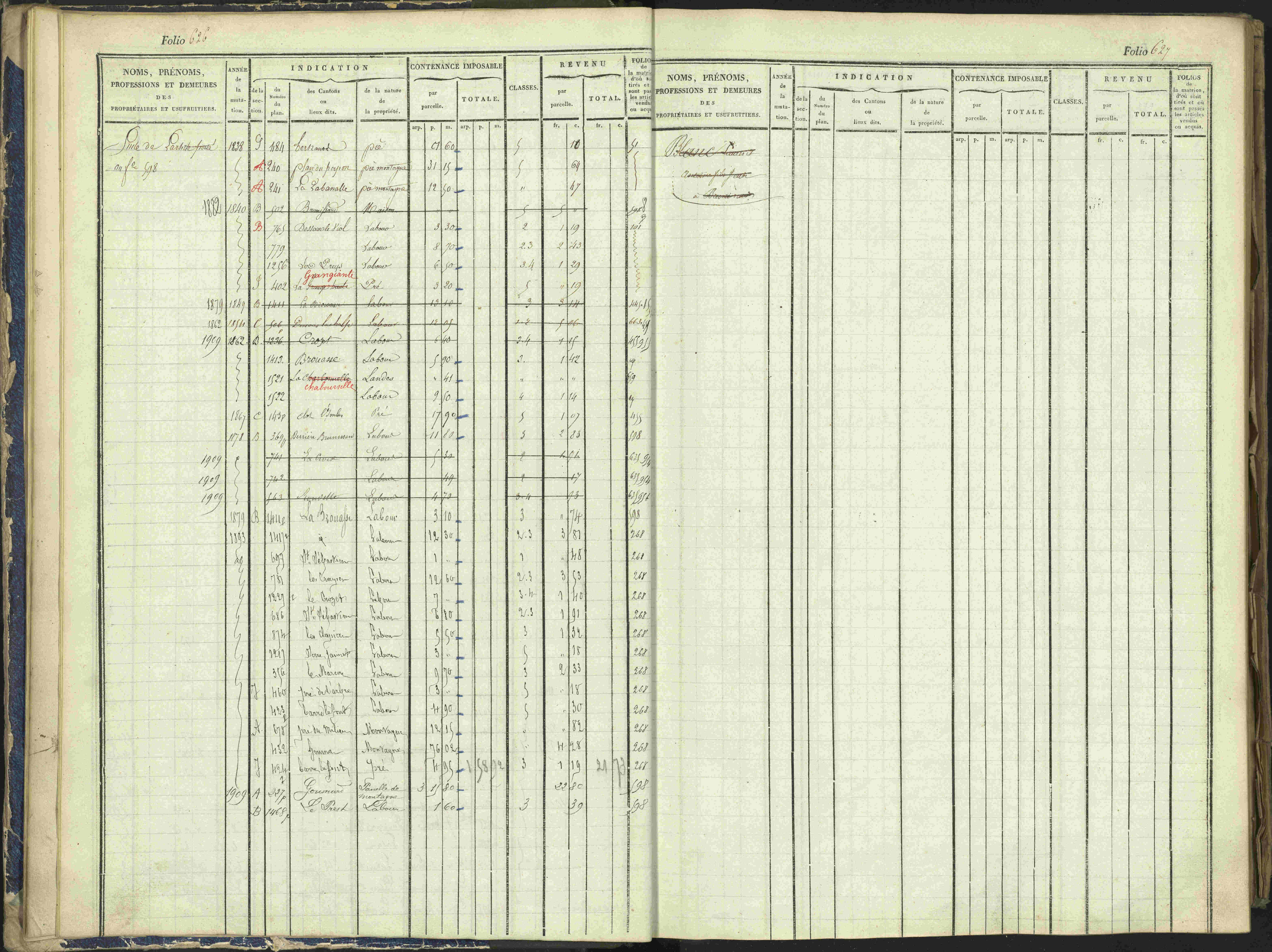 Arvieux - 3 P 160/1 - 3 P 160/1 - Matrice, folios 601-1174. 