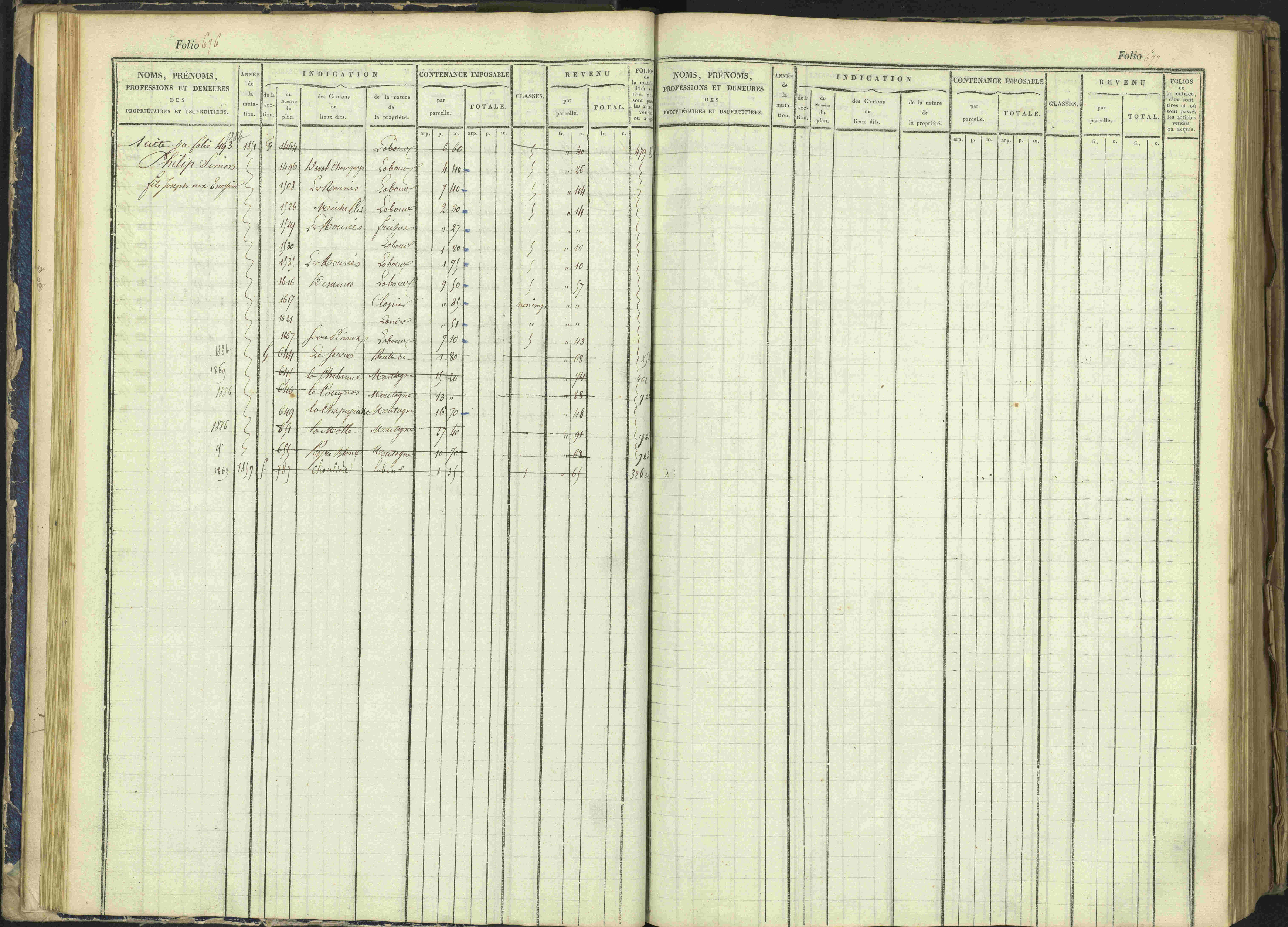 Arvieux - 3 P 160/1 - 3 P 160/1 - Matrice, folios 601-1174. 