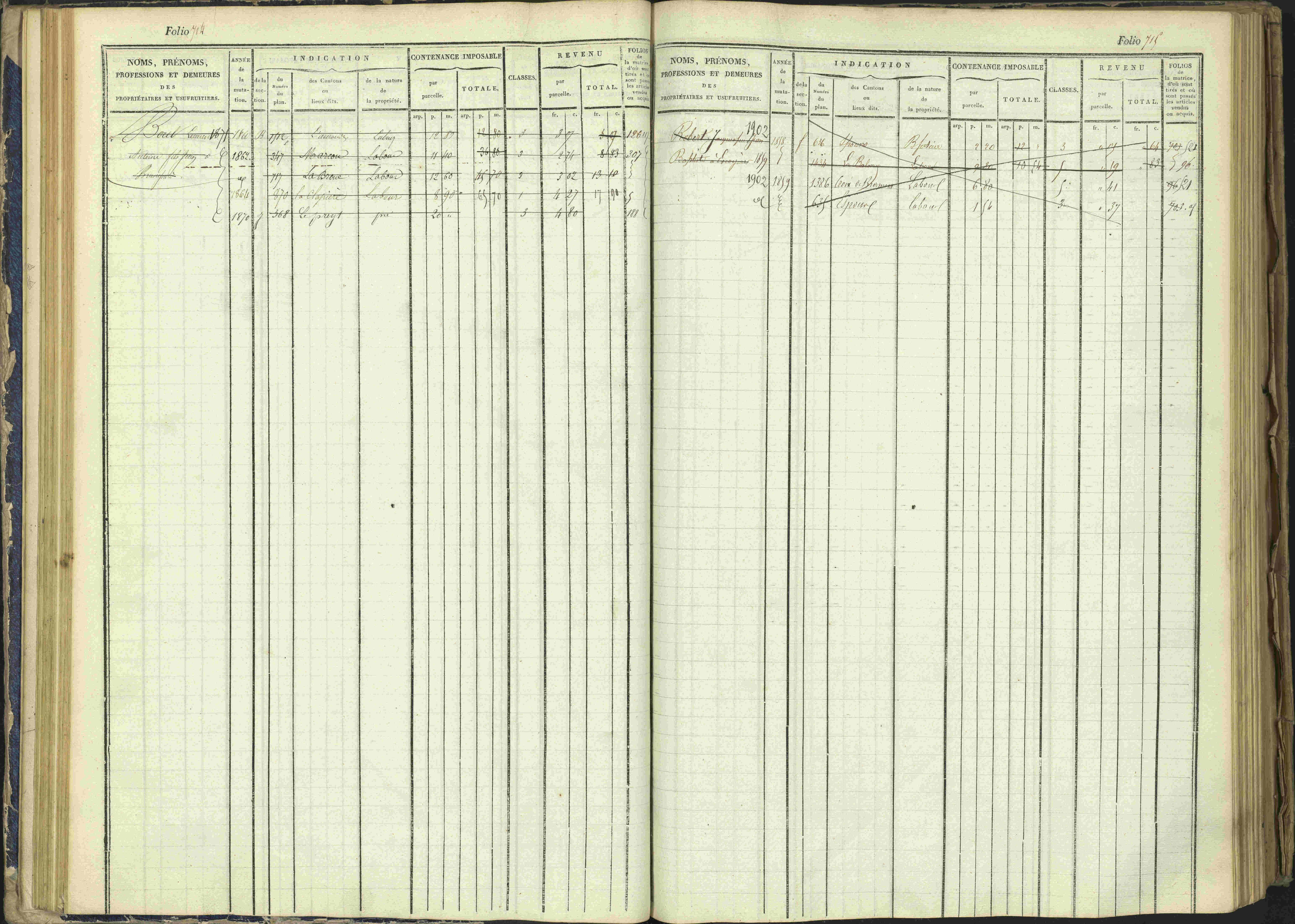 Arvieux - 3 P 160/1 - 3 P 160/1 - Matrice, folios 601-1174. 