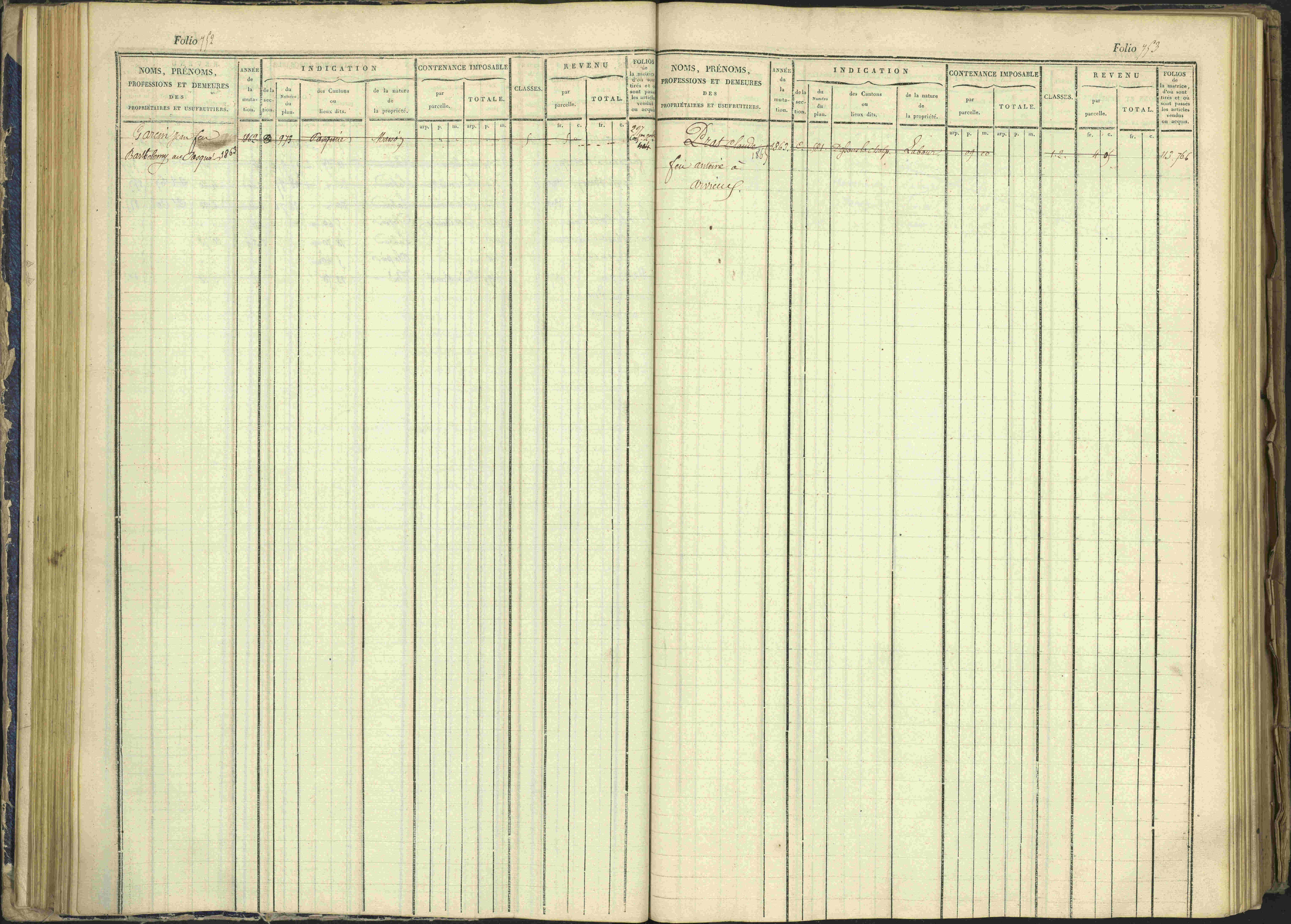 Arvieux - 3 P 160/1 - 3 P 160/1 - Matrice, folios 601-1174. 
