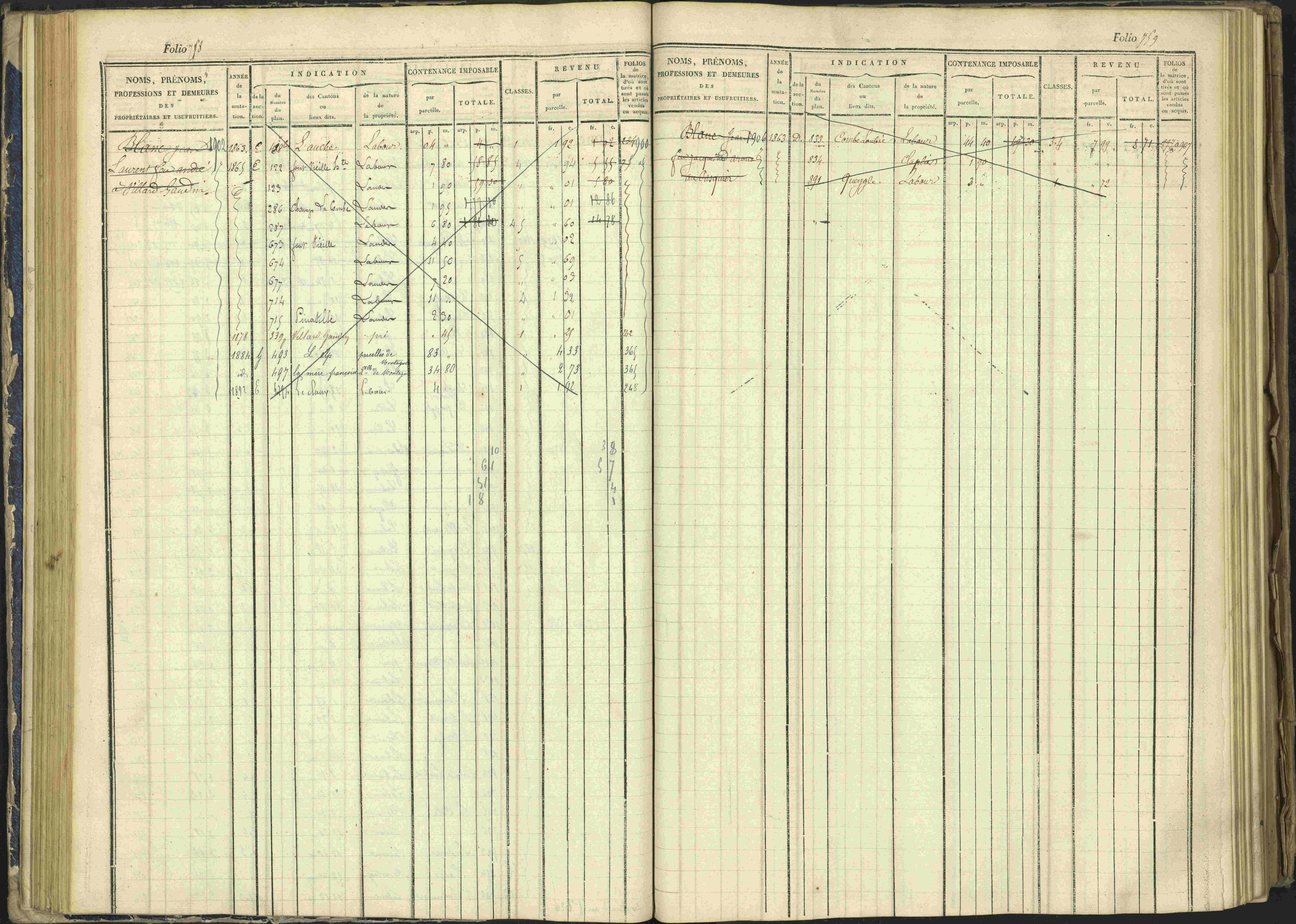 Arvieux - 3 P 160/1 - 3 P 160/1 - Matrice, folios 601-1174. 