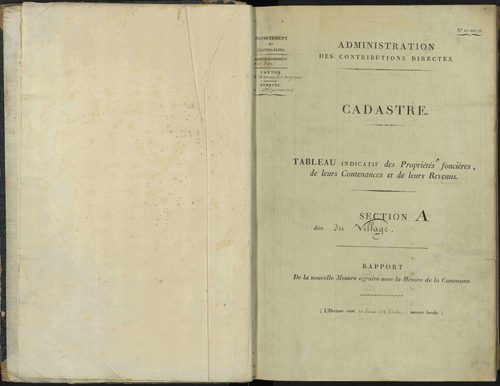 Aspremont - 3 P 166/1 - 3 P 166/1 - Section A 