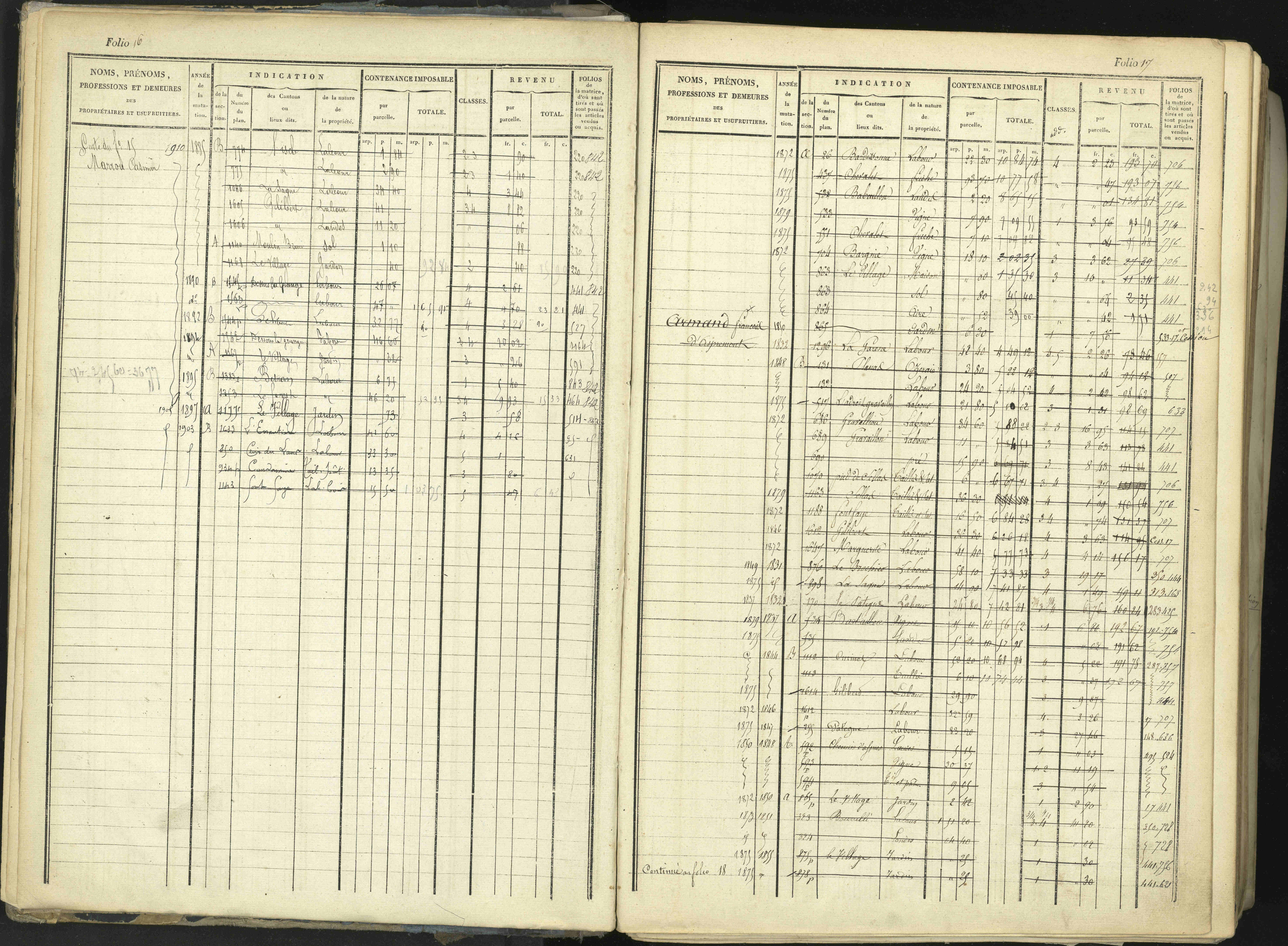 Aspremont - 3 P 167/1 - 3 P 167/1 - Matrice, folios, 1-760.