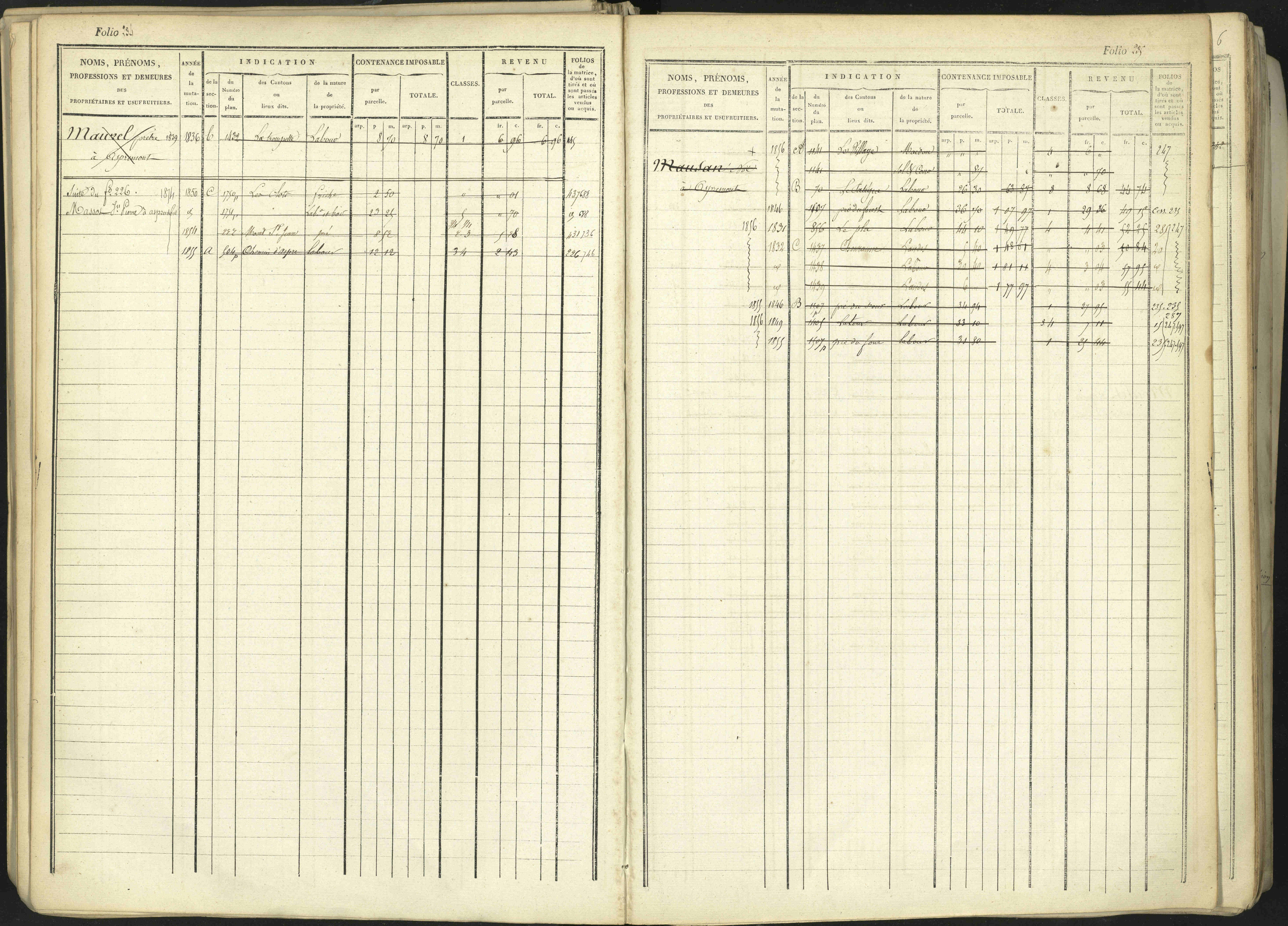 Aspremont - 3 P 167/1 - 3 P 167/1 - Matrice, folios, 1-760.
