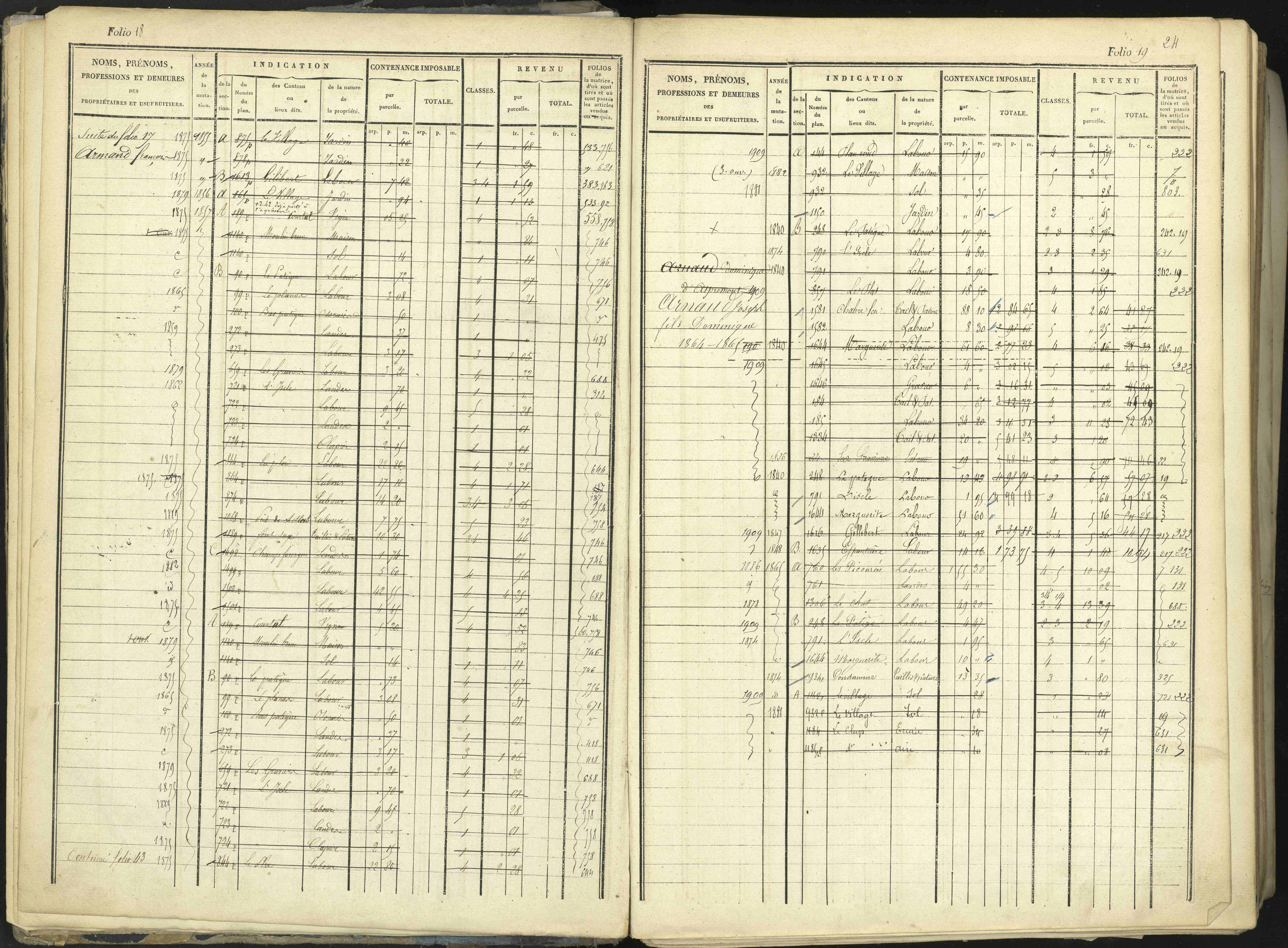 Aspremont - 3 P 167/1 - 3 P 167/1 - Matrice, folios, 1-760.