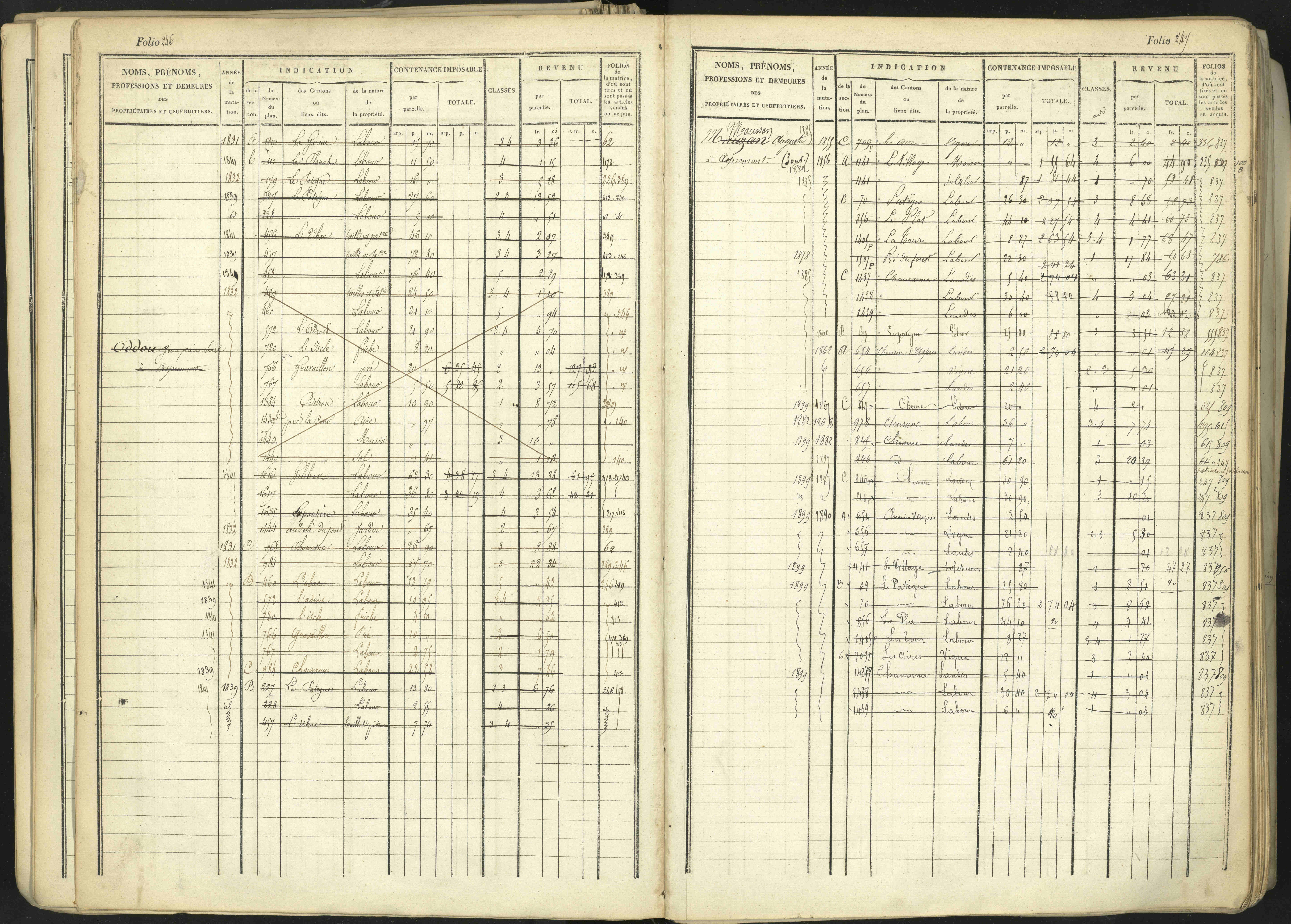 Aspremont - 3 P 167/1 - 3 P 167/1 - Matrice, folios, 1-760.