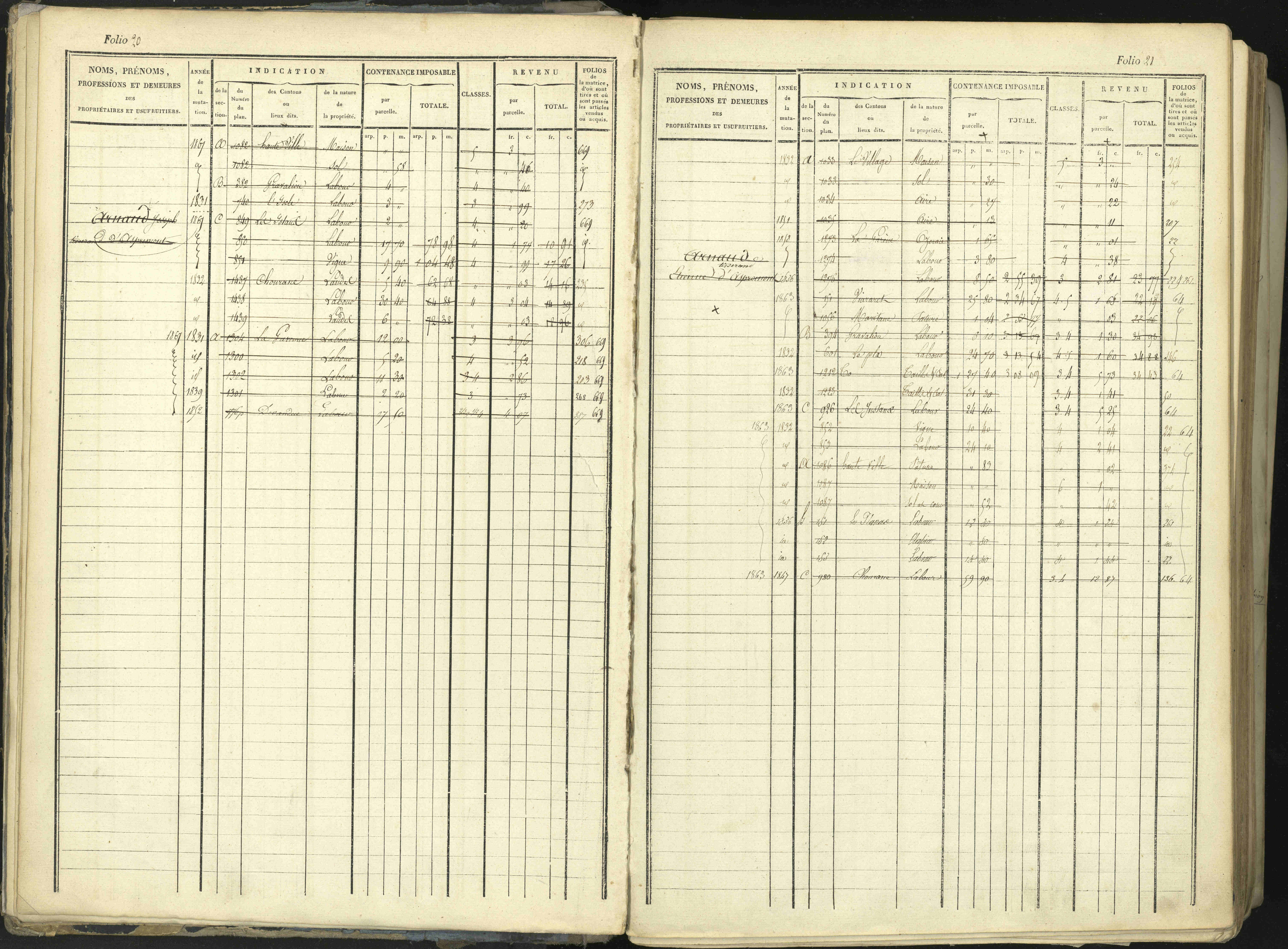 Aspremont - 3 P 167/1 - 3 P 167/1 - Matrice, folios, 1-760.