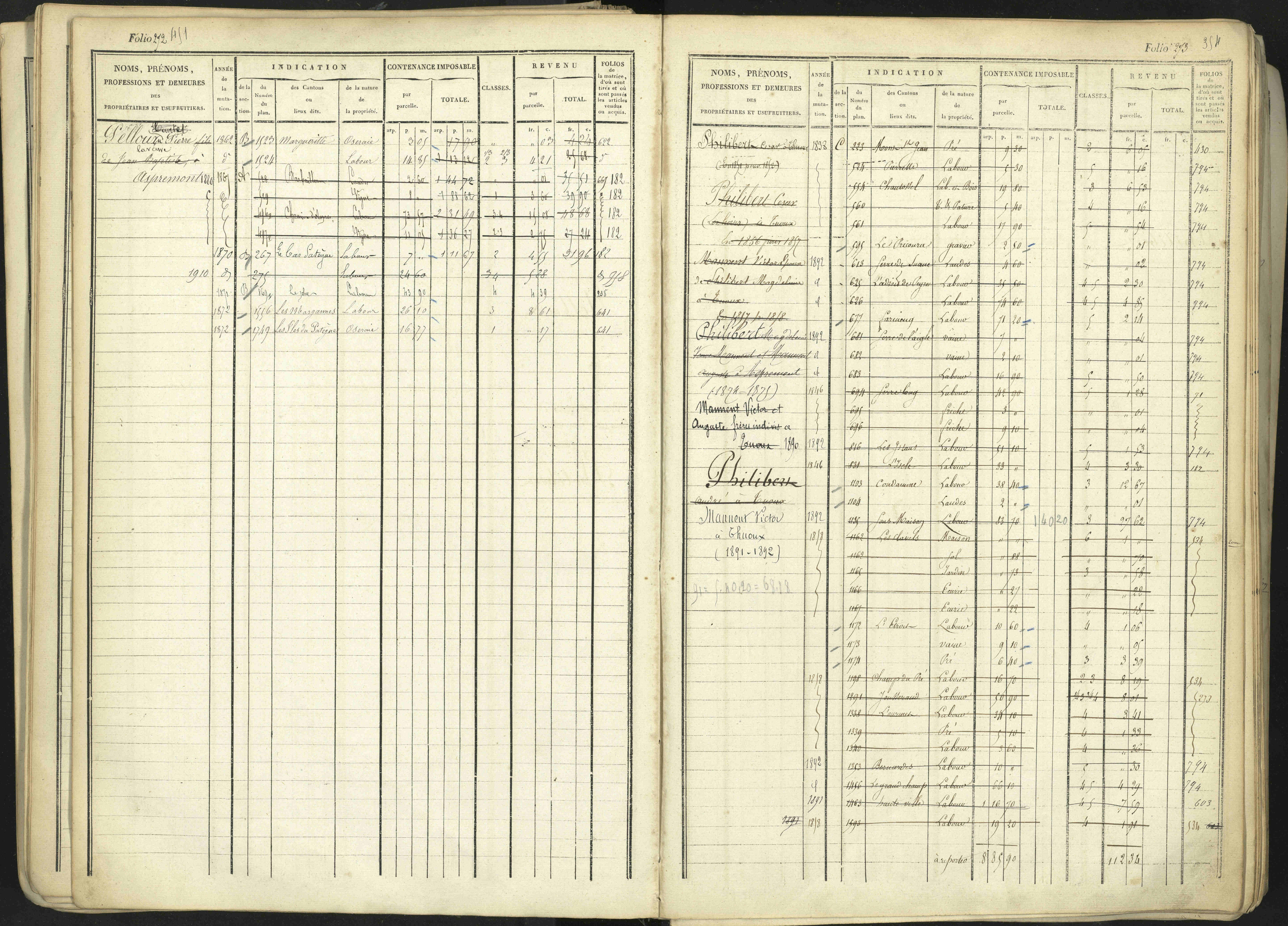 Aspremont - 3 P 167/1 - 3 P 167/1 - Matrice, folios, 1-760.