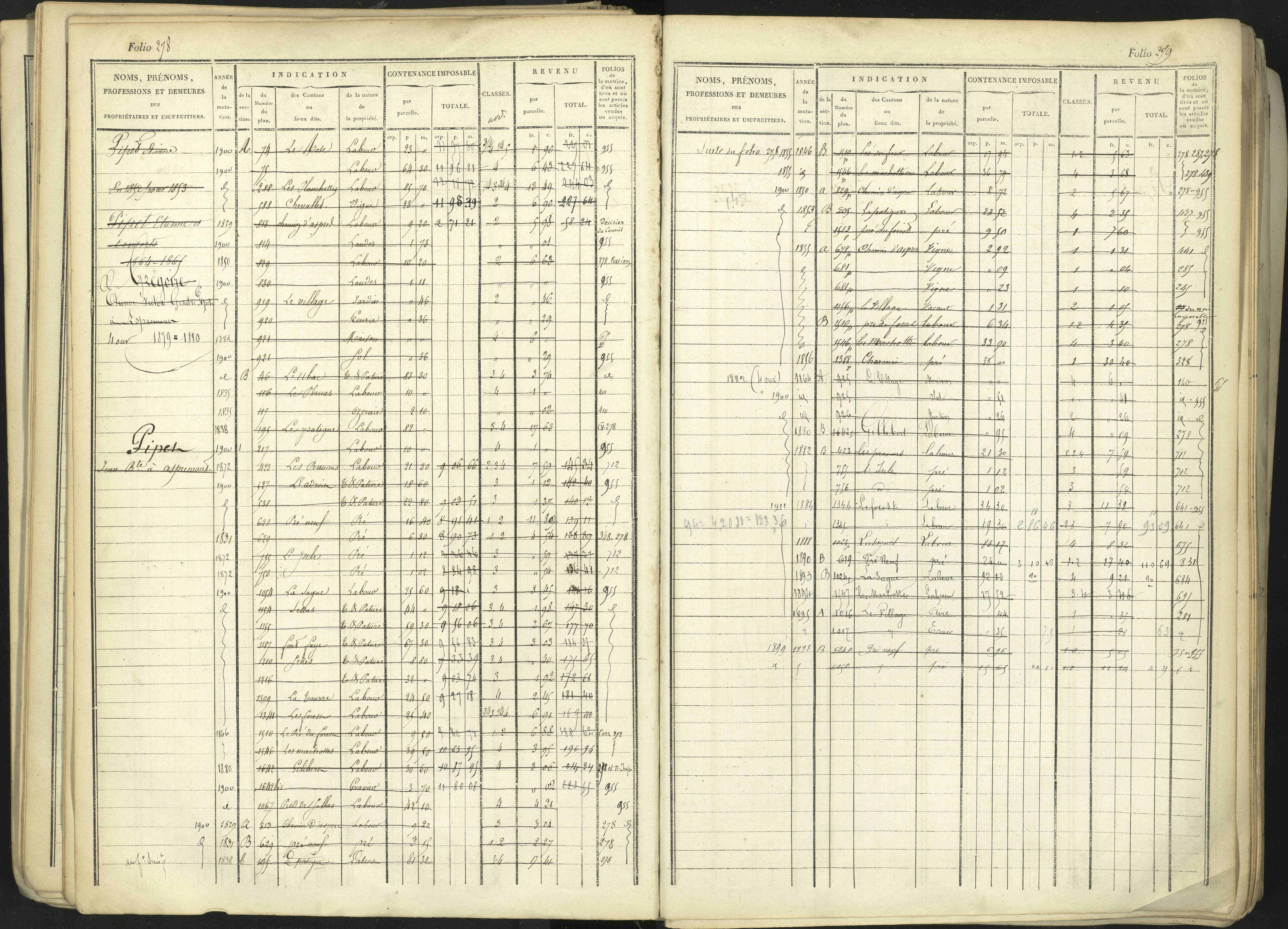 Aspremont - 3 P 167/1 - 3 P 167/1 - Matrice, folios, 1-760.