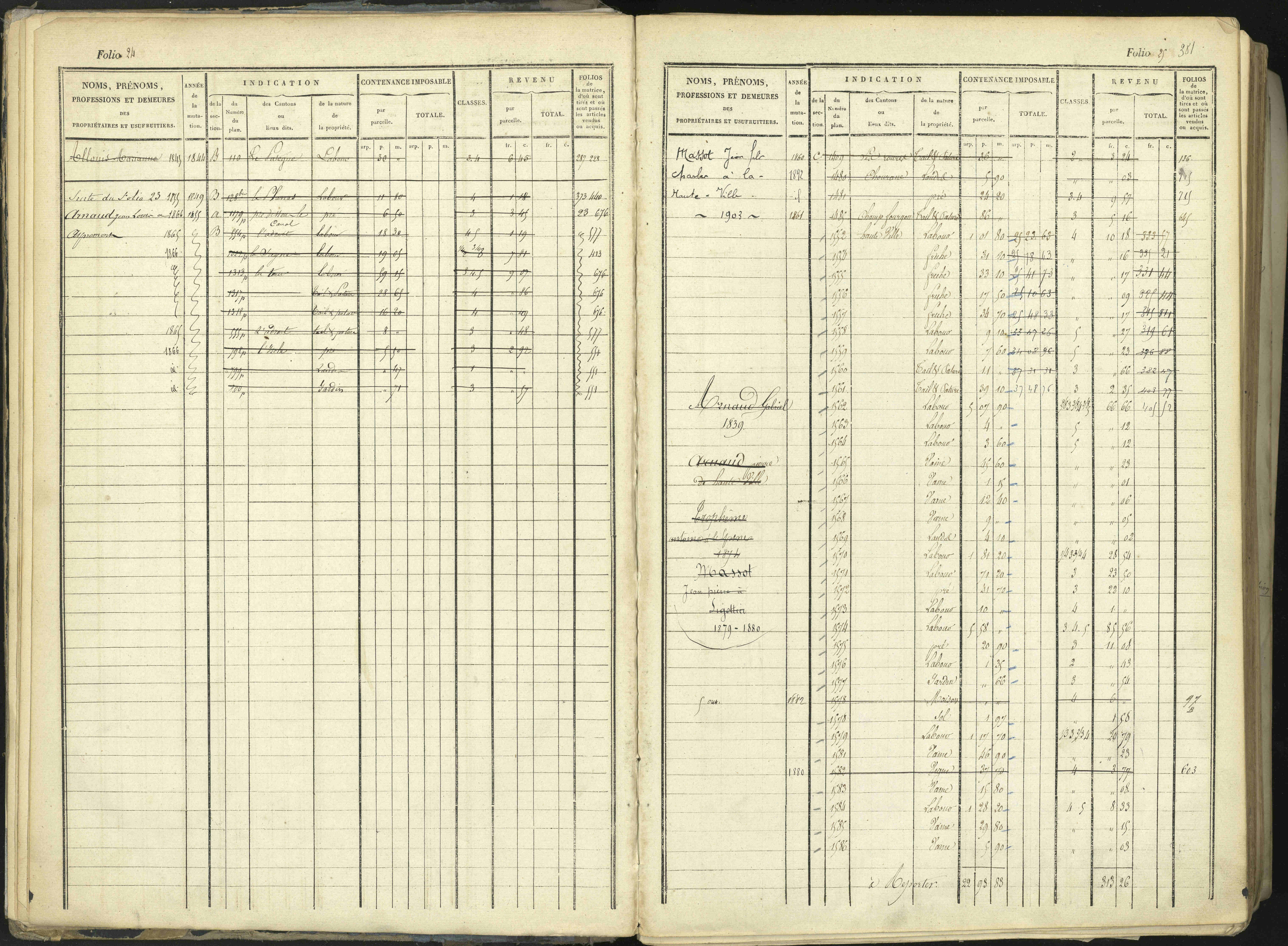 Aspremont - 3 P 167/1 - 3 P 167/1 - Matrice, folios, 1-760.
