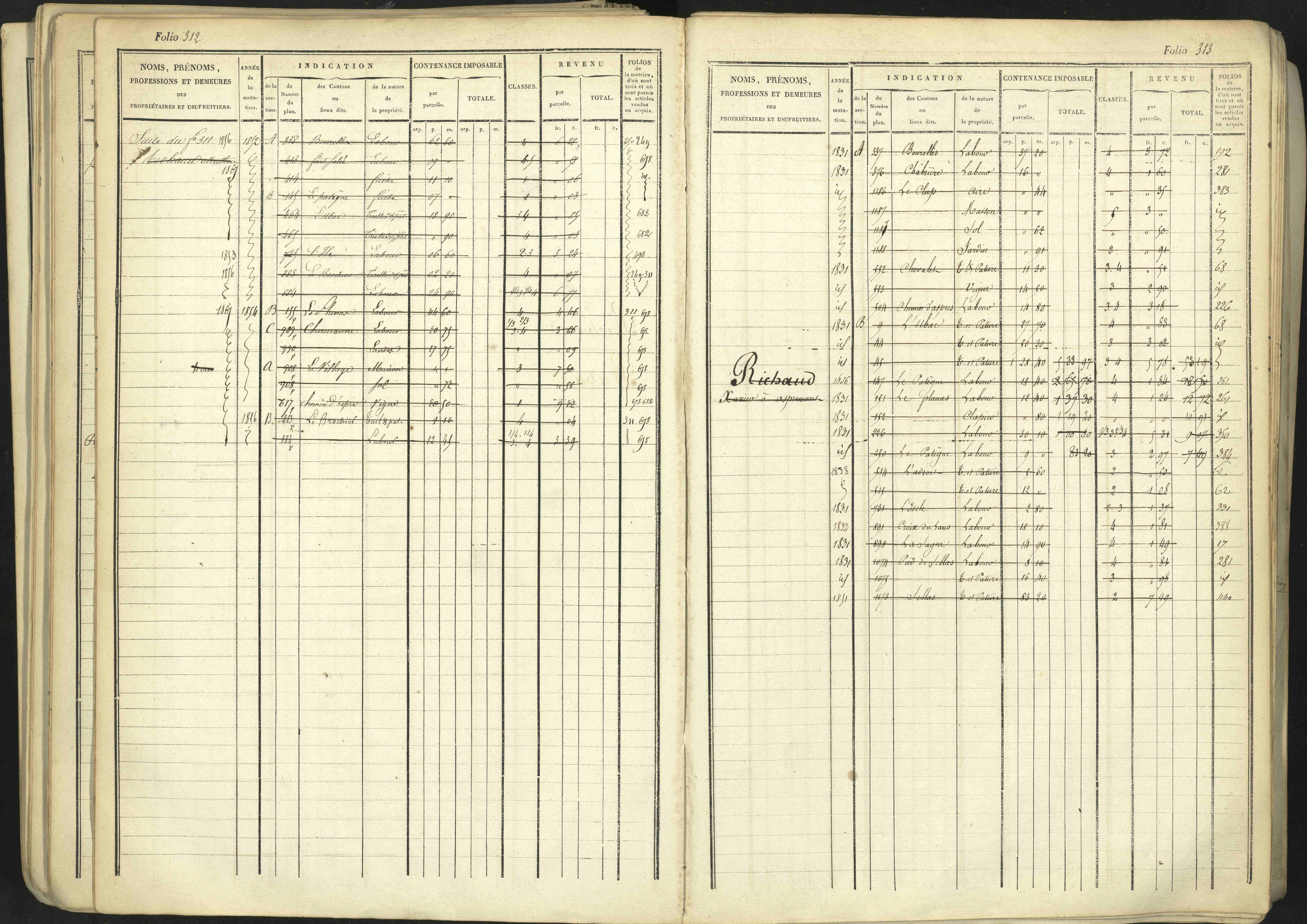 Aspremont - 3 P 167/1 - 3 P 167/1 - Matrice, folios, 1-760.