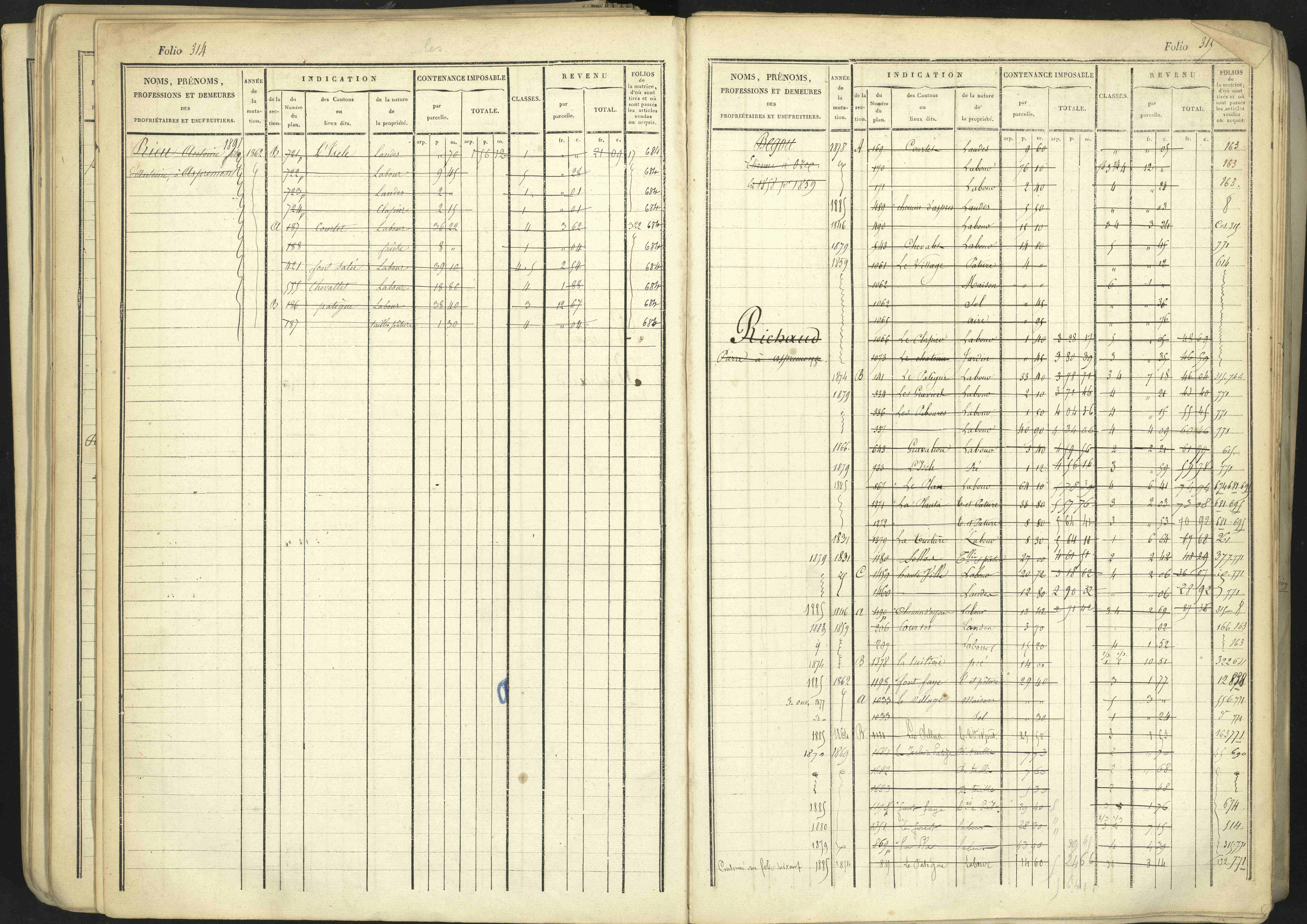 Aspremont - 3 P 167/1 - 3 P 167/1 - Matrice, folios, 1-760.