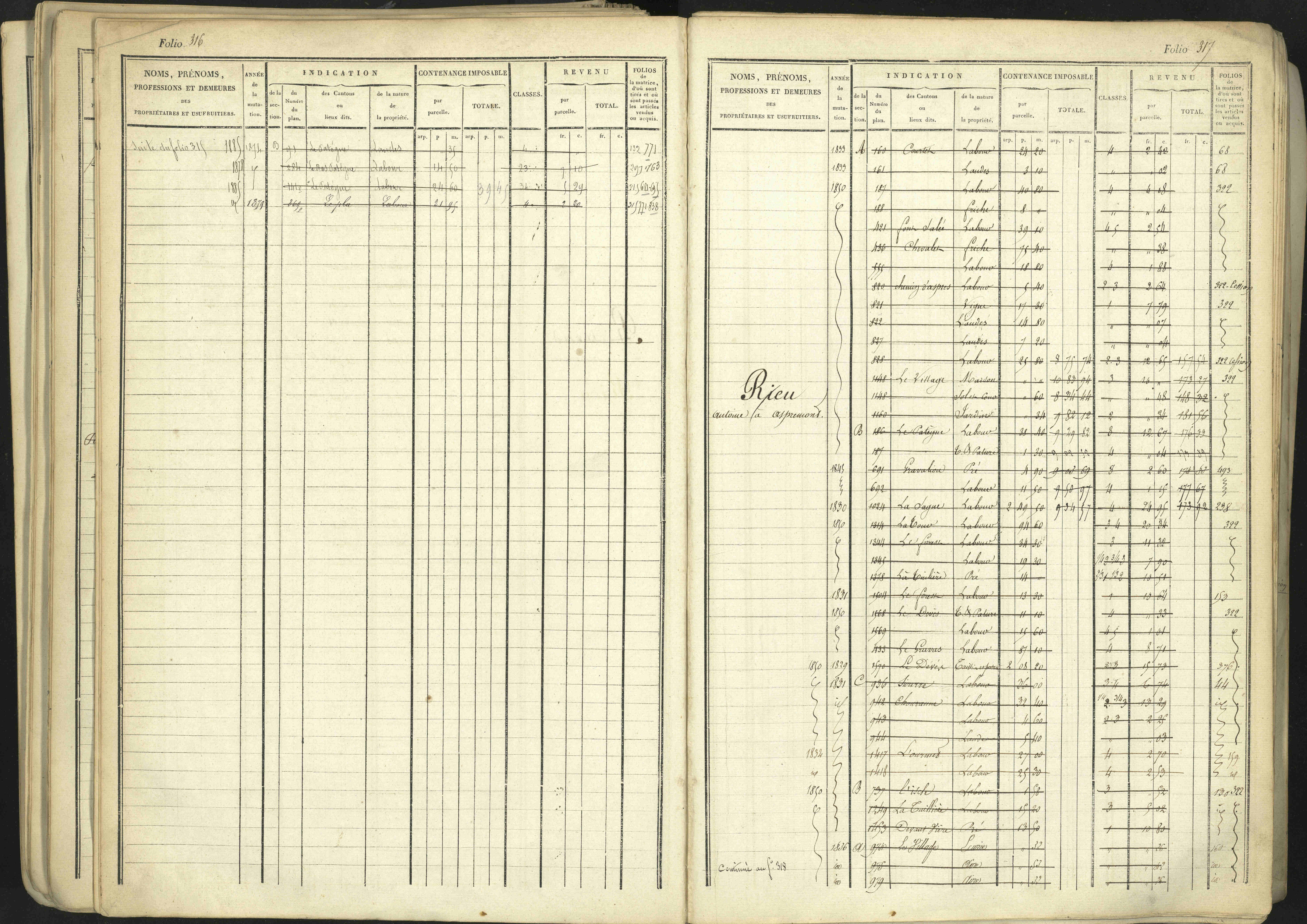 Aspremont - 3 P 167/1 - 3 P 167/1 - Matrice, folios, 1-760.