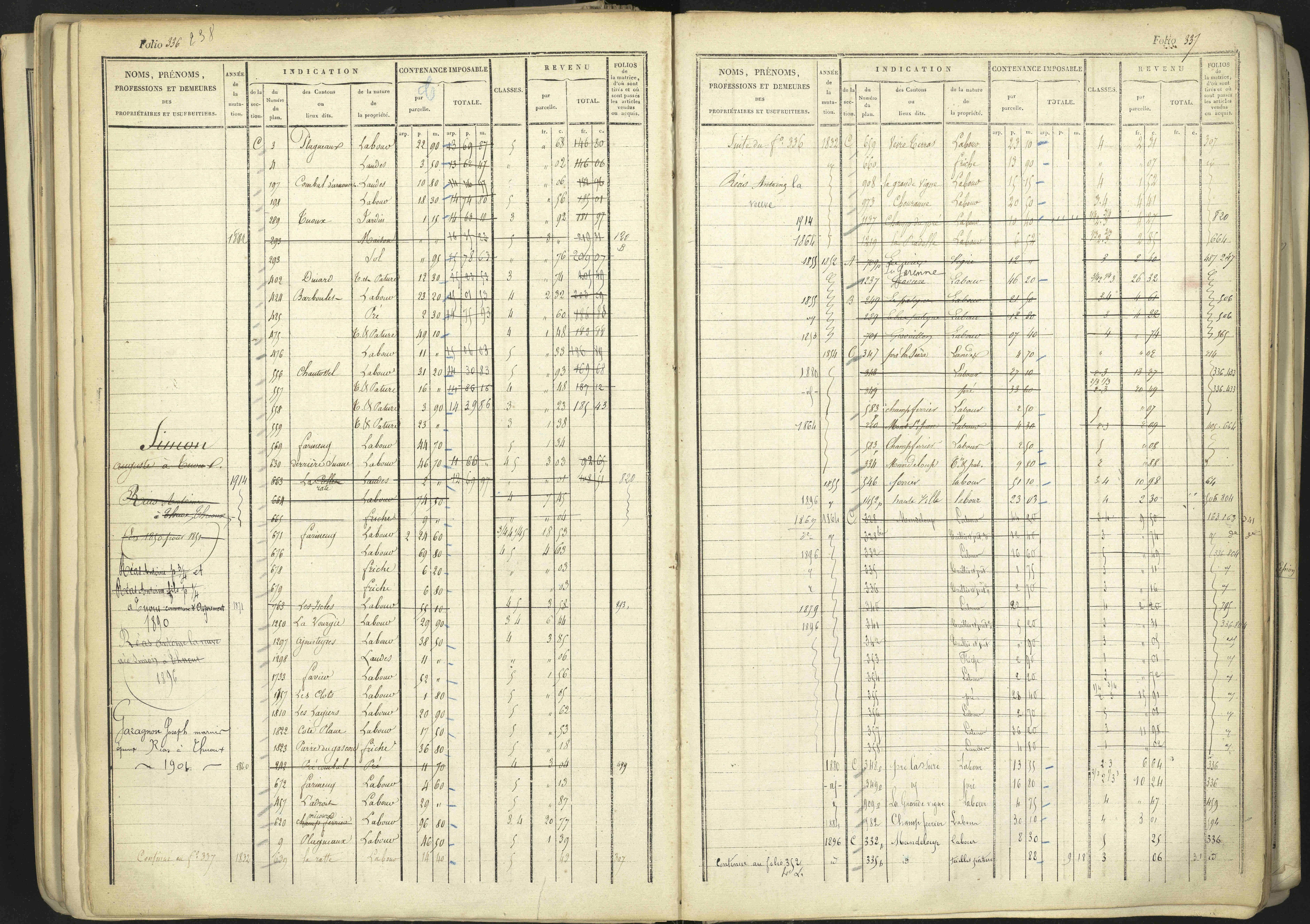 Aspremont - 3 P 167/1 - 3 P 167/1 - Matrice, folios, 1-760.