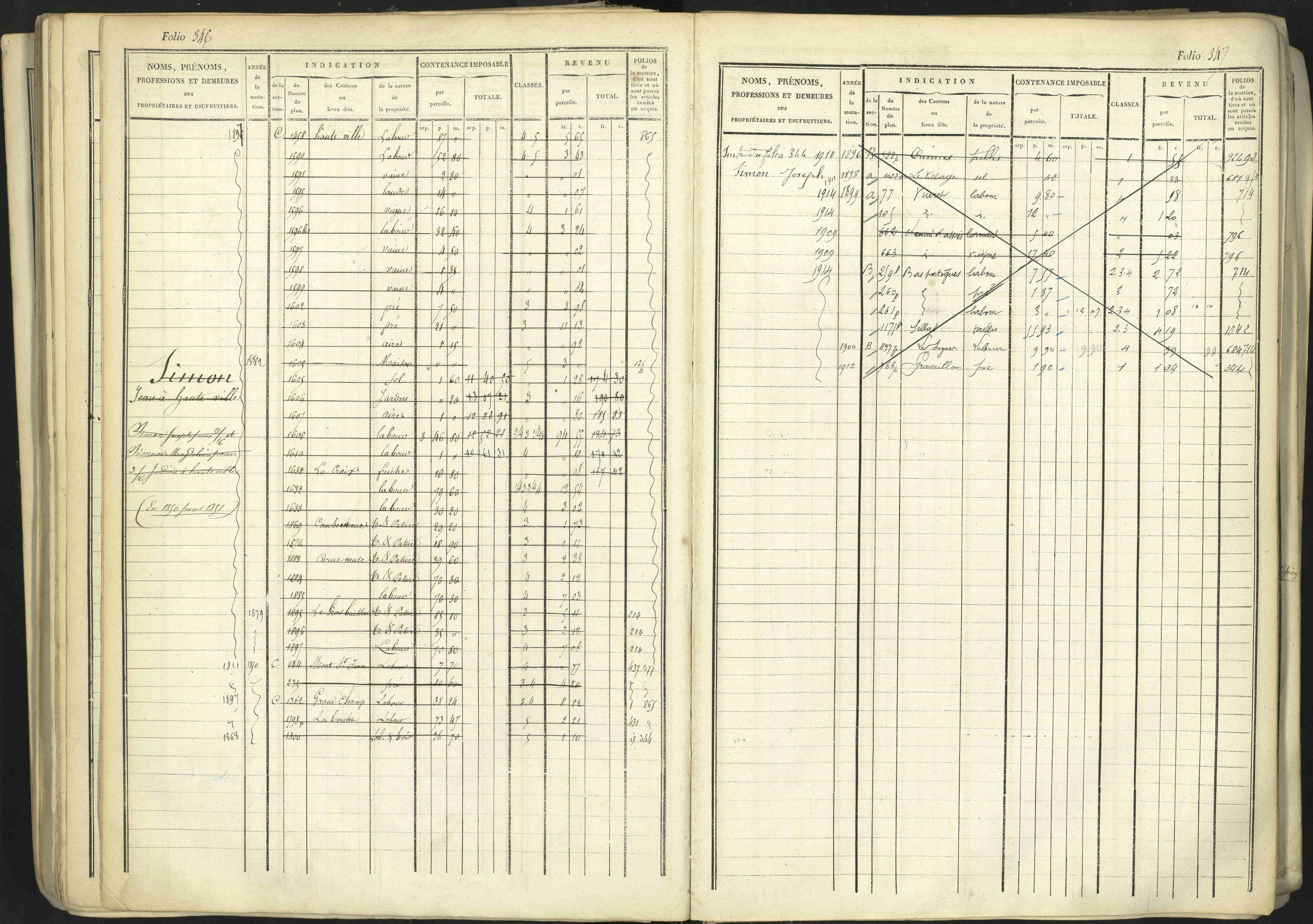 Aspremont - 3 P 167/1 - 3 P 167/1 - Matrice, folios, 1-760.