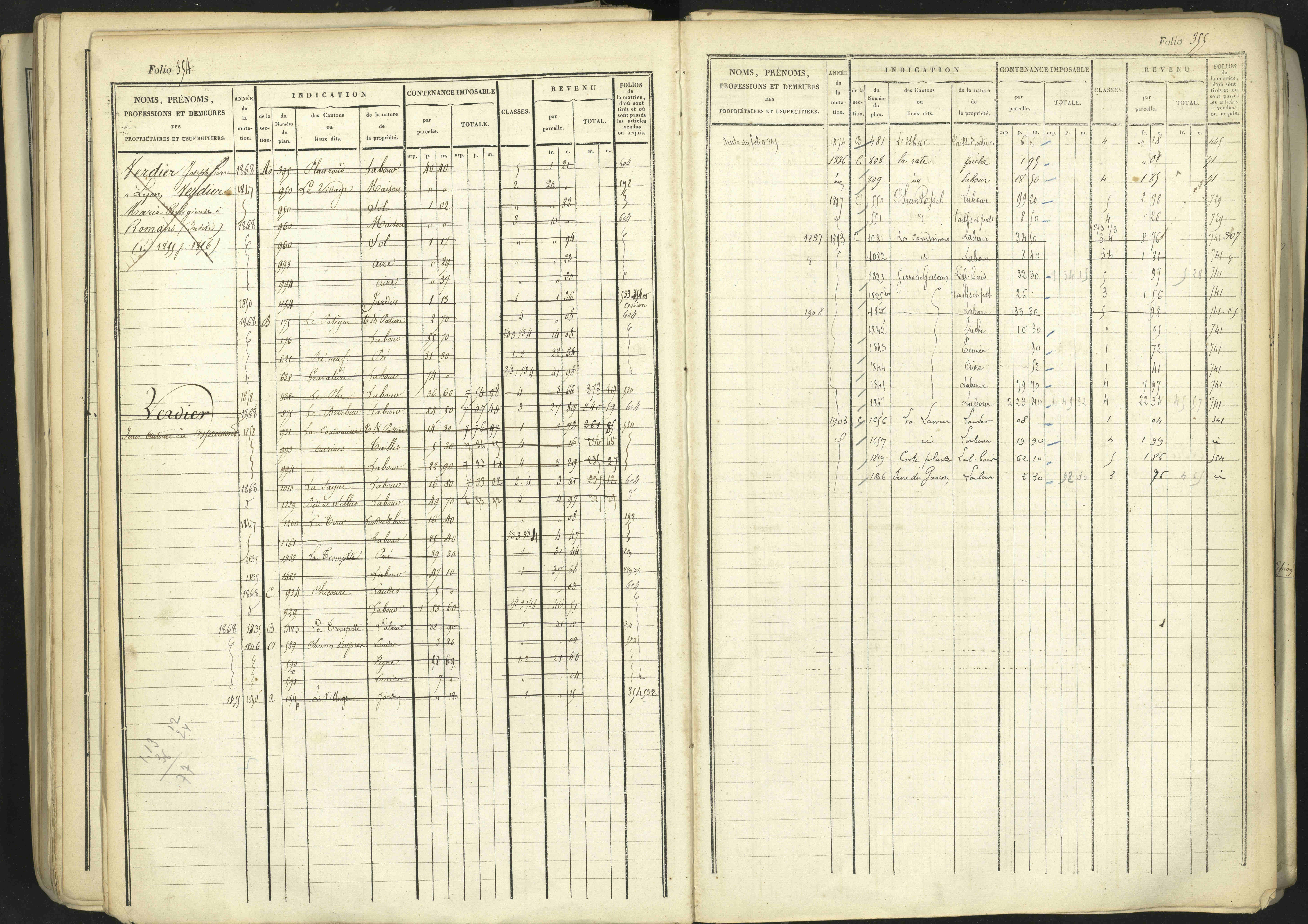 Aspremont - 3 P 167/1 - 3 P 167/1 - Matrice, folios, 1-760.