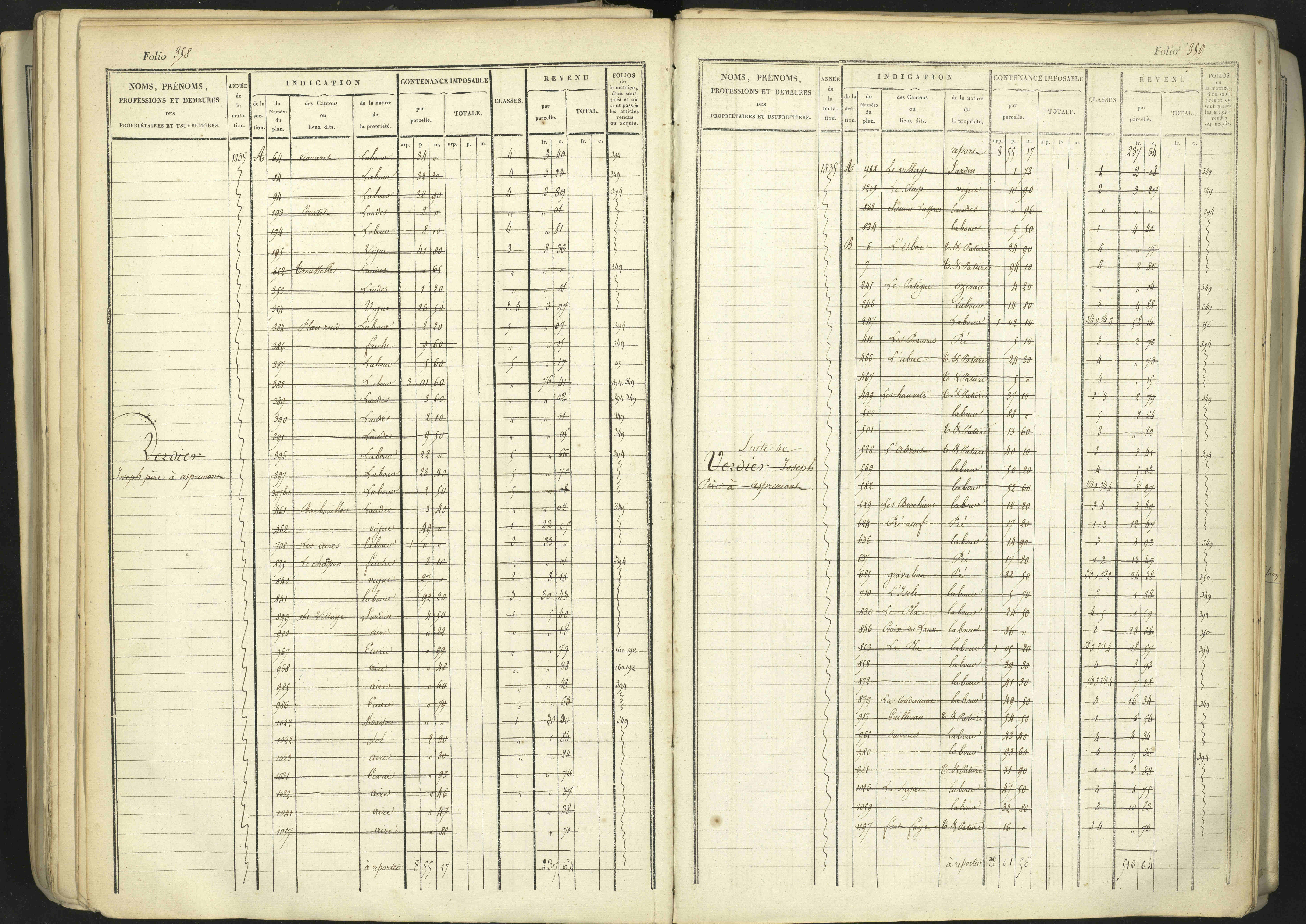 Aspremont - 3 P 167/1 - 3 P 167/1 - Matrice, folios, 1-760.