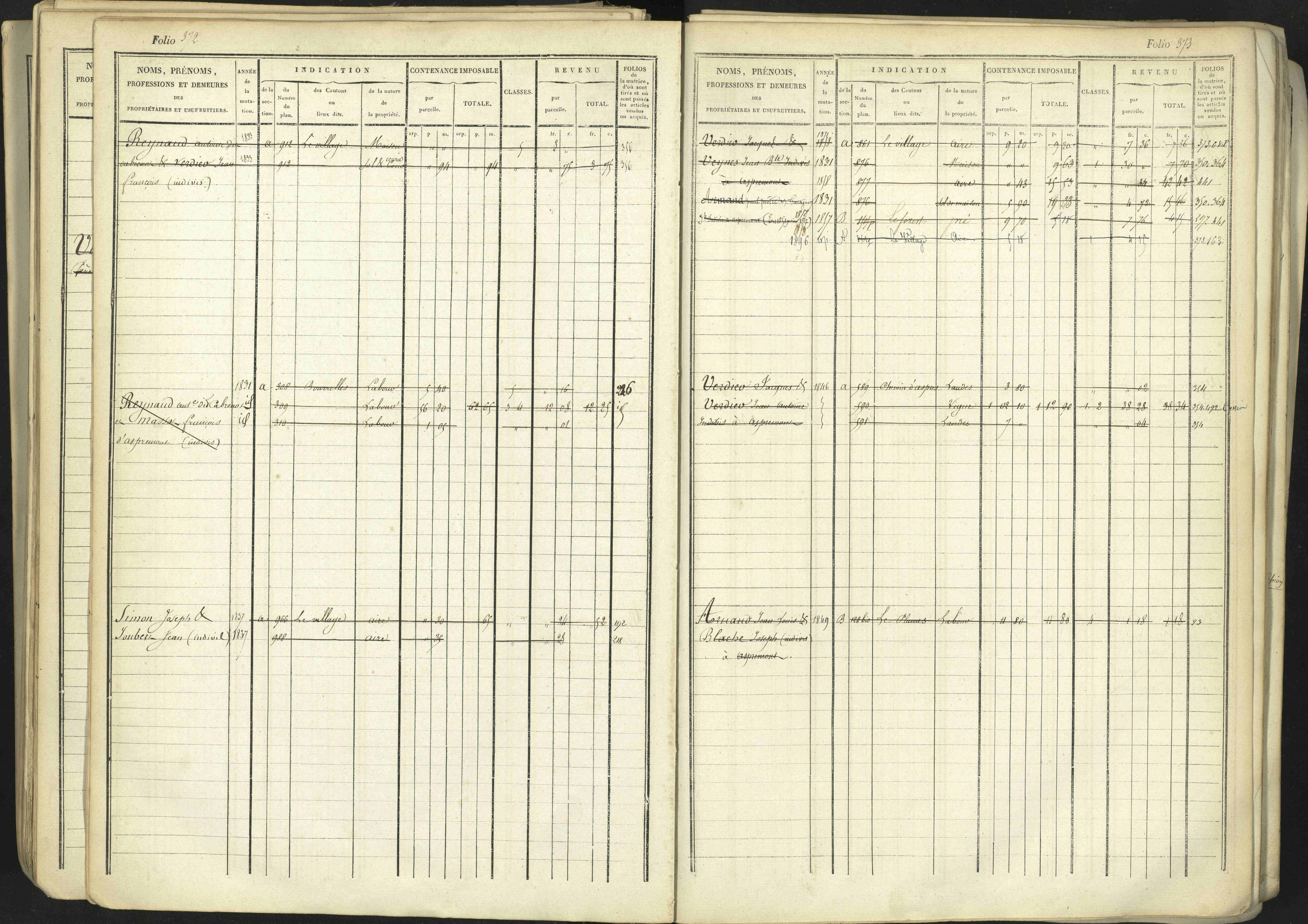 Aspremont - 3 P 167/1 - 3 P 167/1 - Matrice, folios, 1-760.
