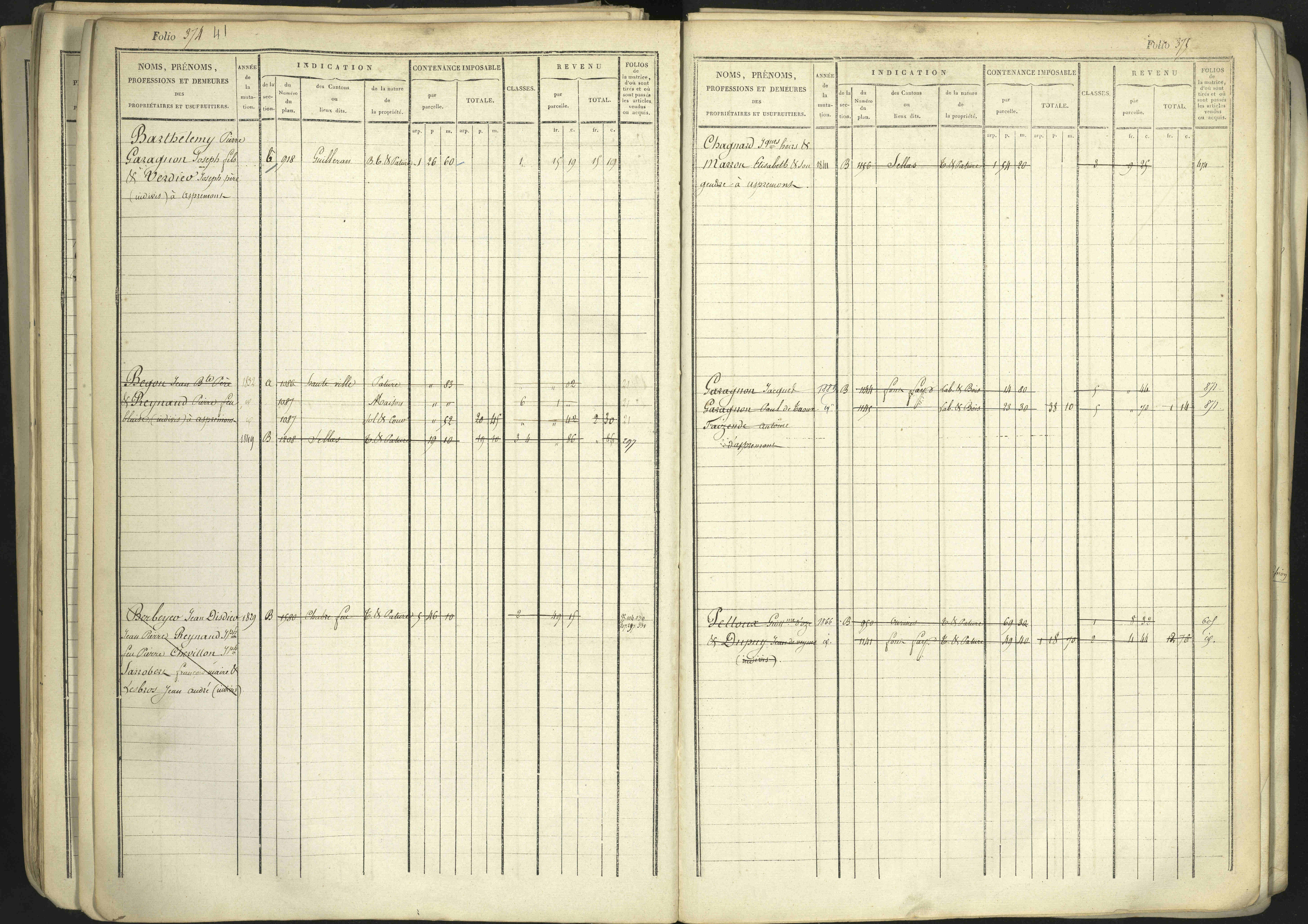 Aspremont - 3 P 167/1 - 3 P 167/1 - Matrice, folios, 1-760.