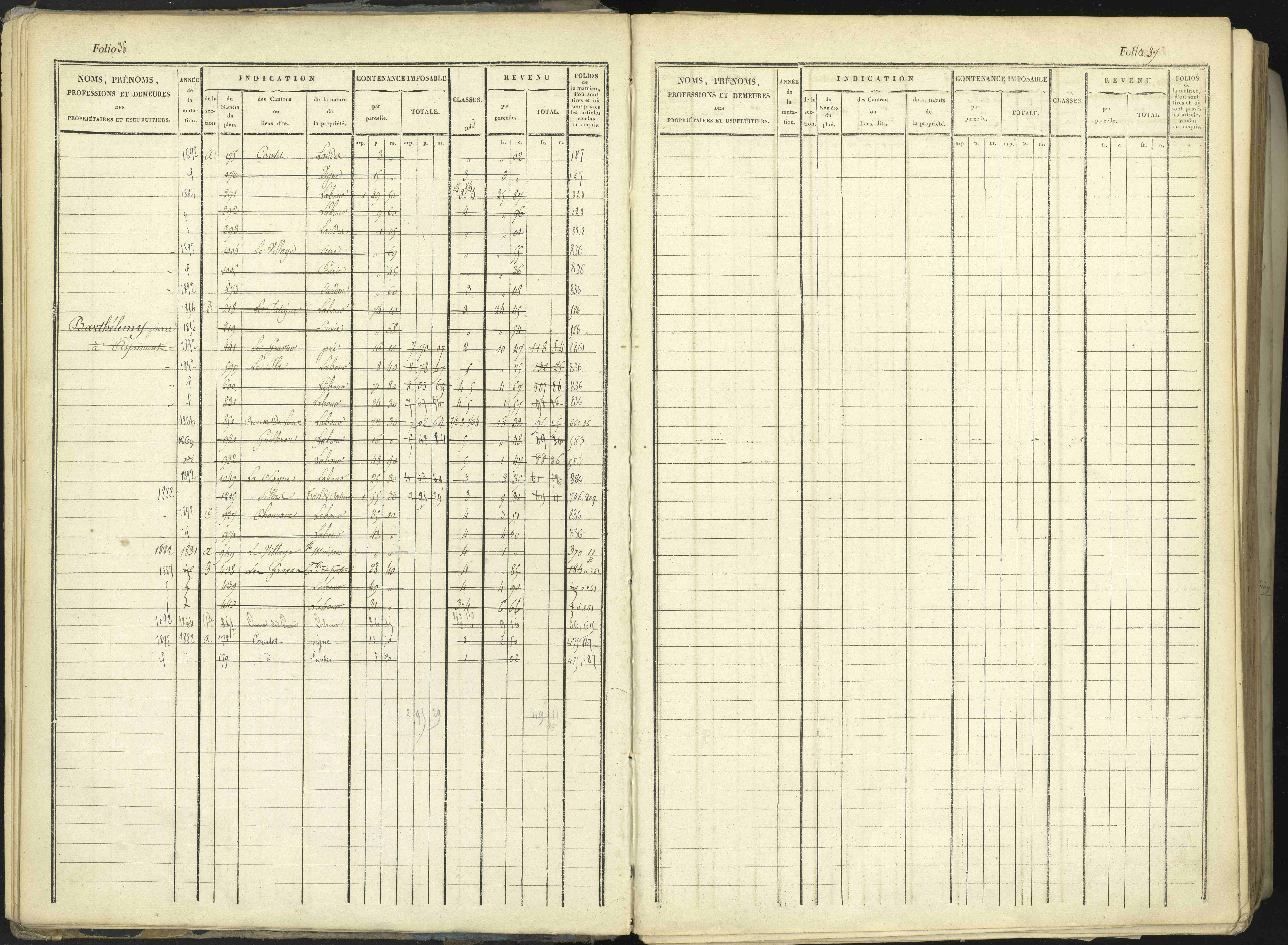 Aspremont - 3 P 167/1 - 3 P 167/1 - Matrice, folios, 1-760.