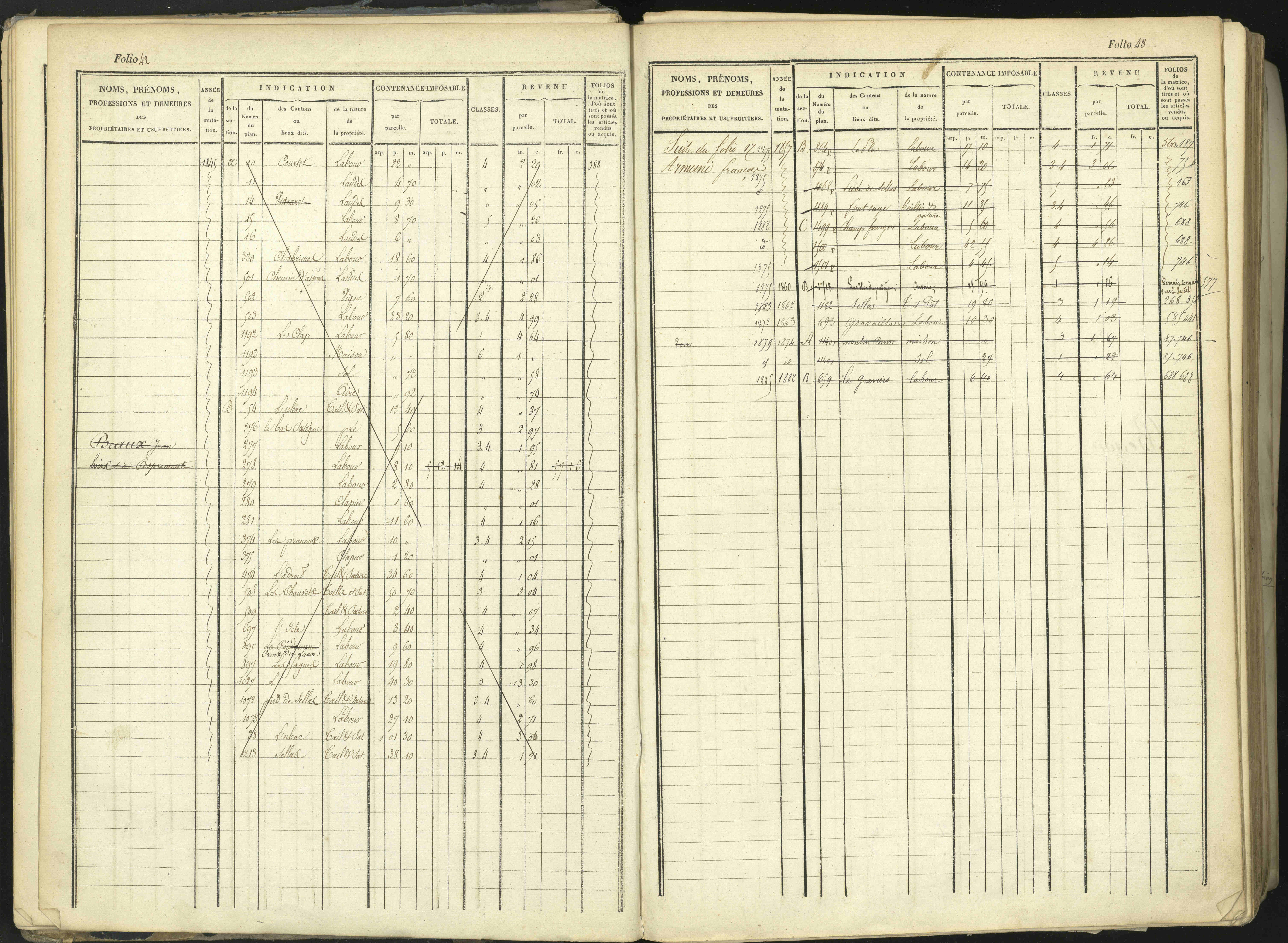 Aspremont - 3 P 167/1 - 3 P 167/1 - Matrice, folios, 1-760.