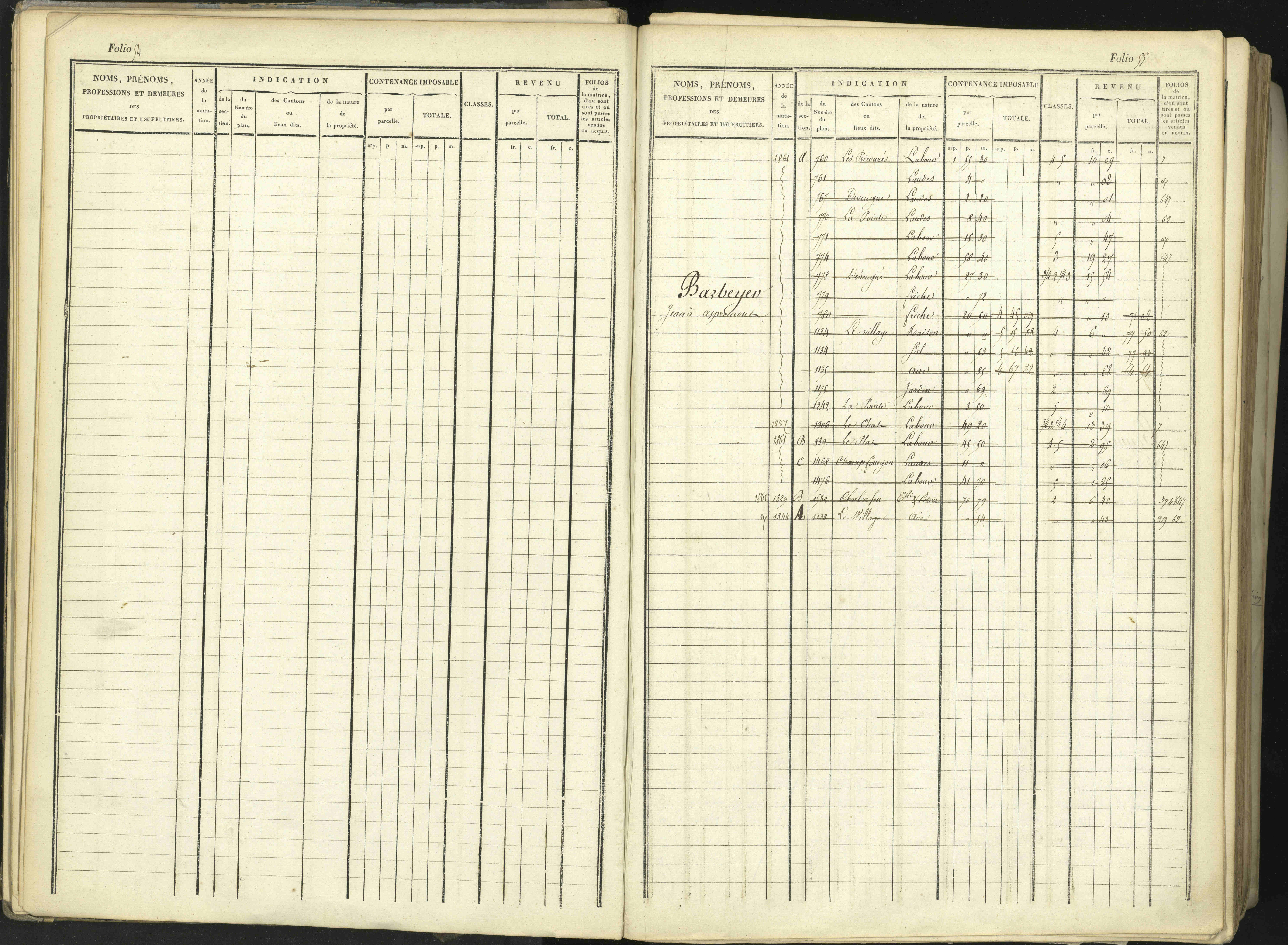 Aspremont - 3 P 167/1 - 3 P 167/1 - Matrice, folios, 1-760.
