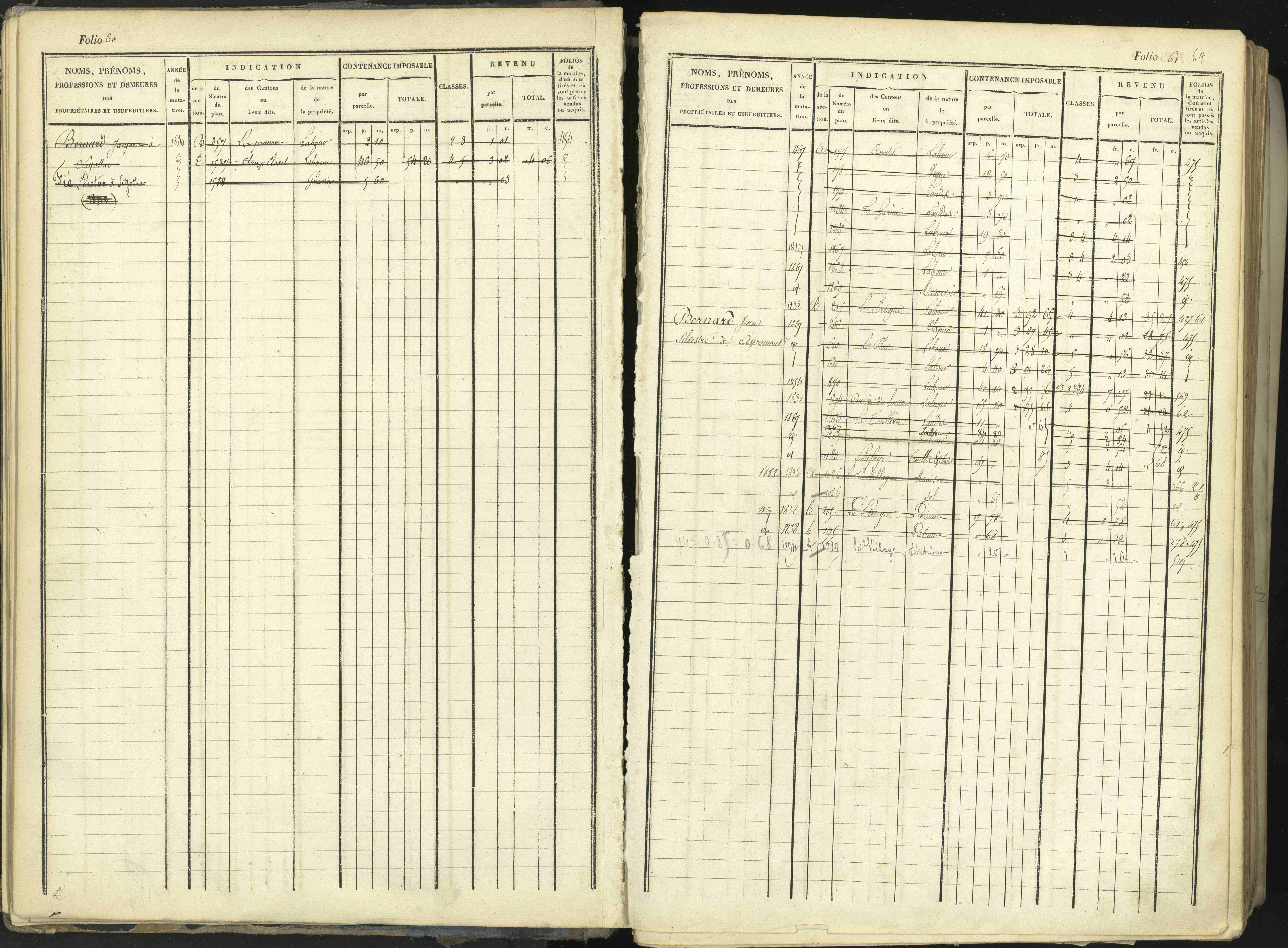 Aspremont - 3 P 167/1 - 3 P 167/1 - Matrice, folios, 1-760.