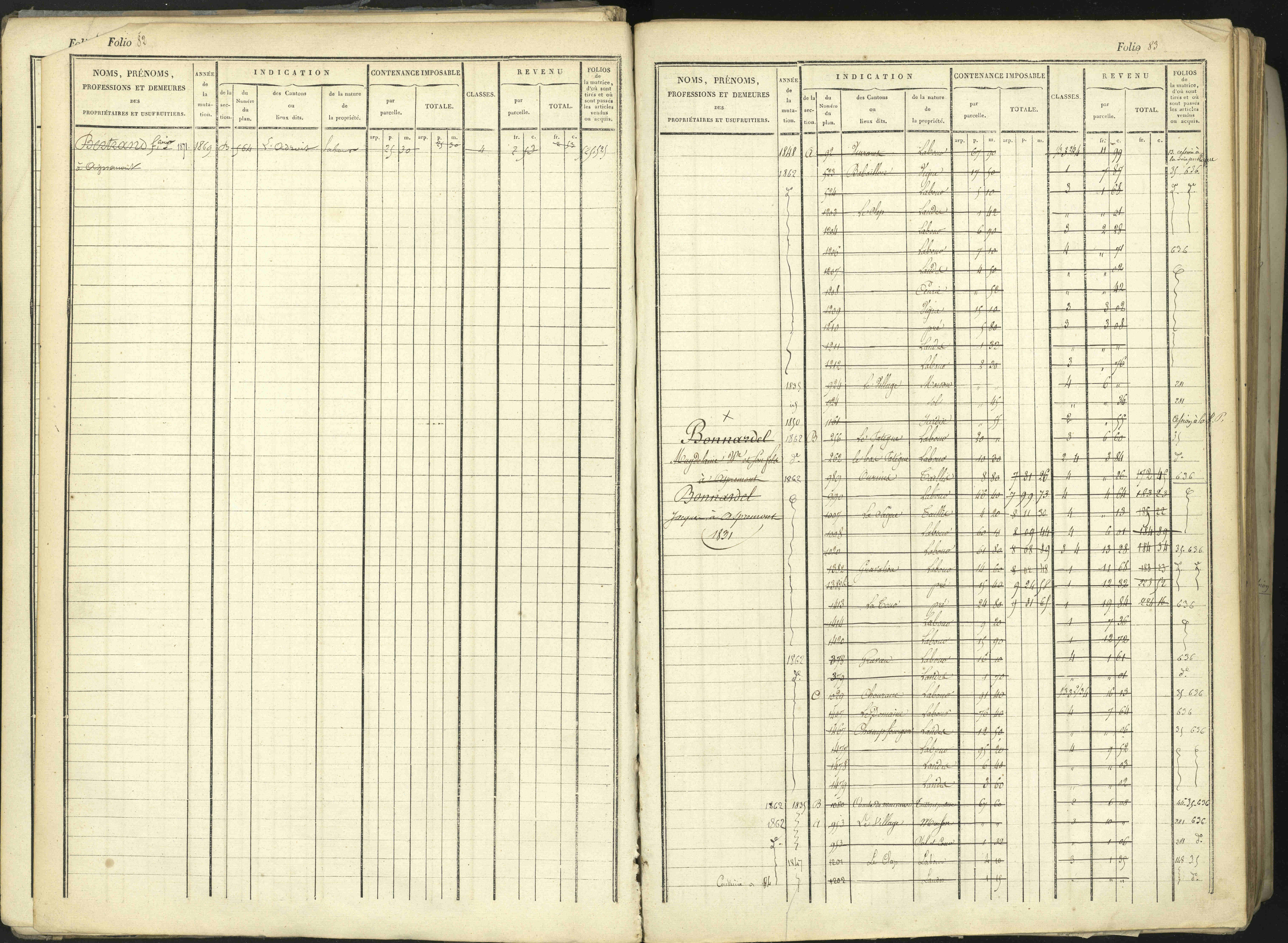 Aspremont - 3 P 167/1 - 3 P 167/1 - Matrice, folios, 1-760.