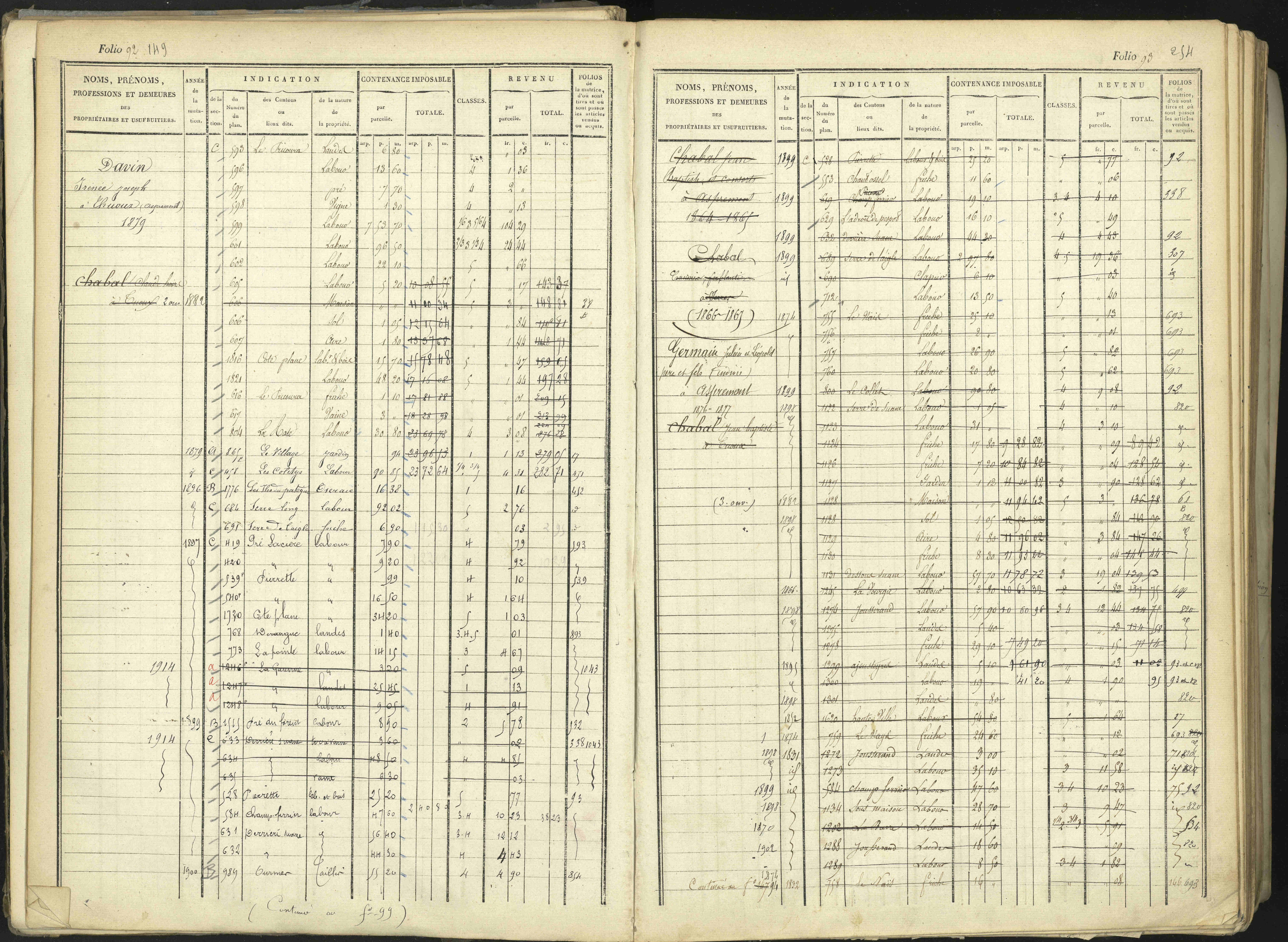 Aspremont - 3 P 167/1 - 3 P 167/1 - Matrice, folios, 1-760.