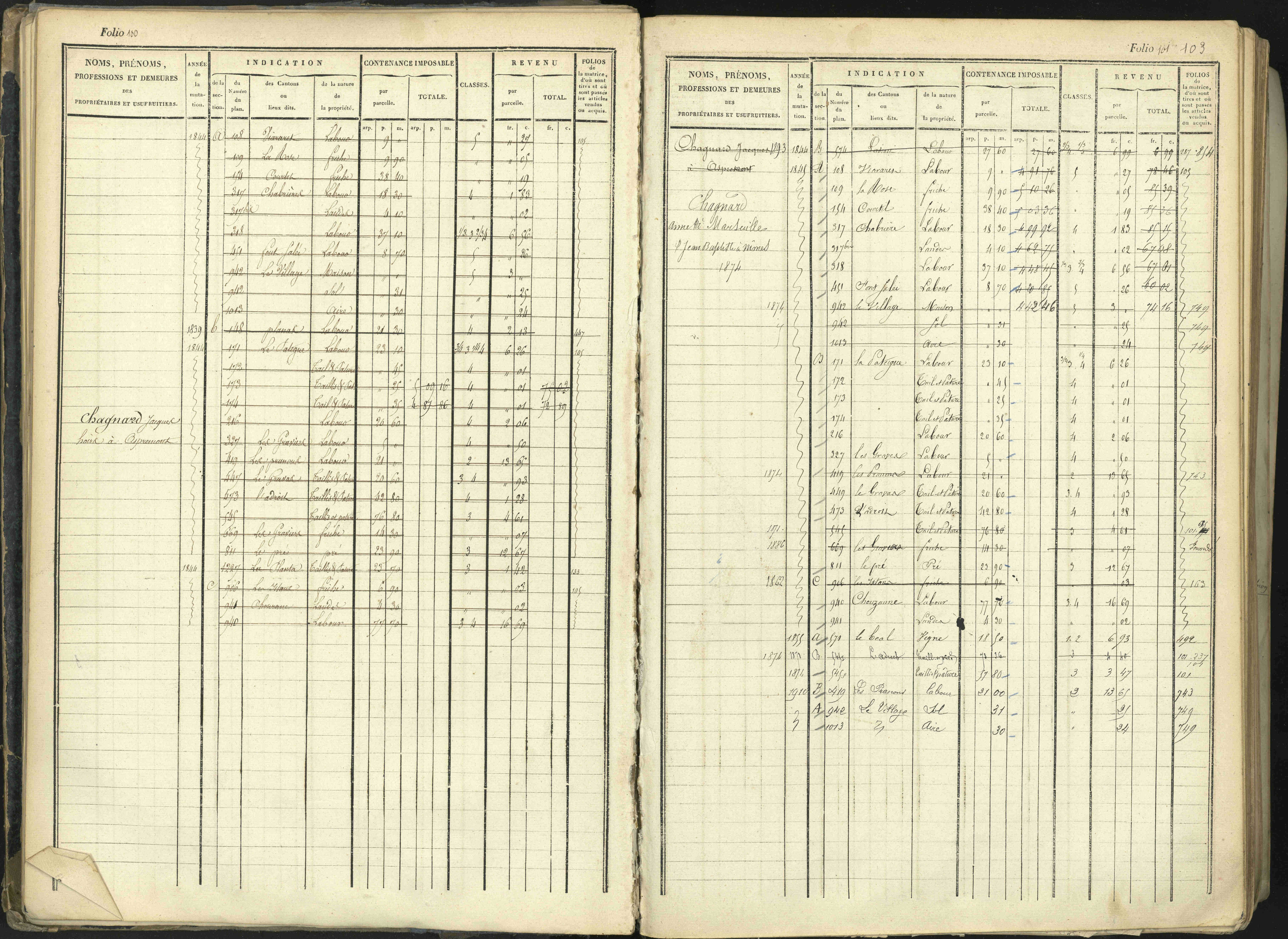 Aspremont - 3 P 167/1 - 3 P 167/1 - Matrice, folios, 1-760.