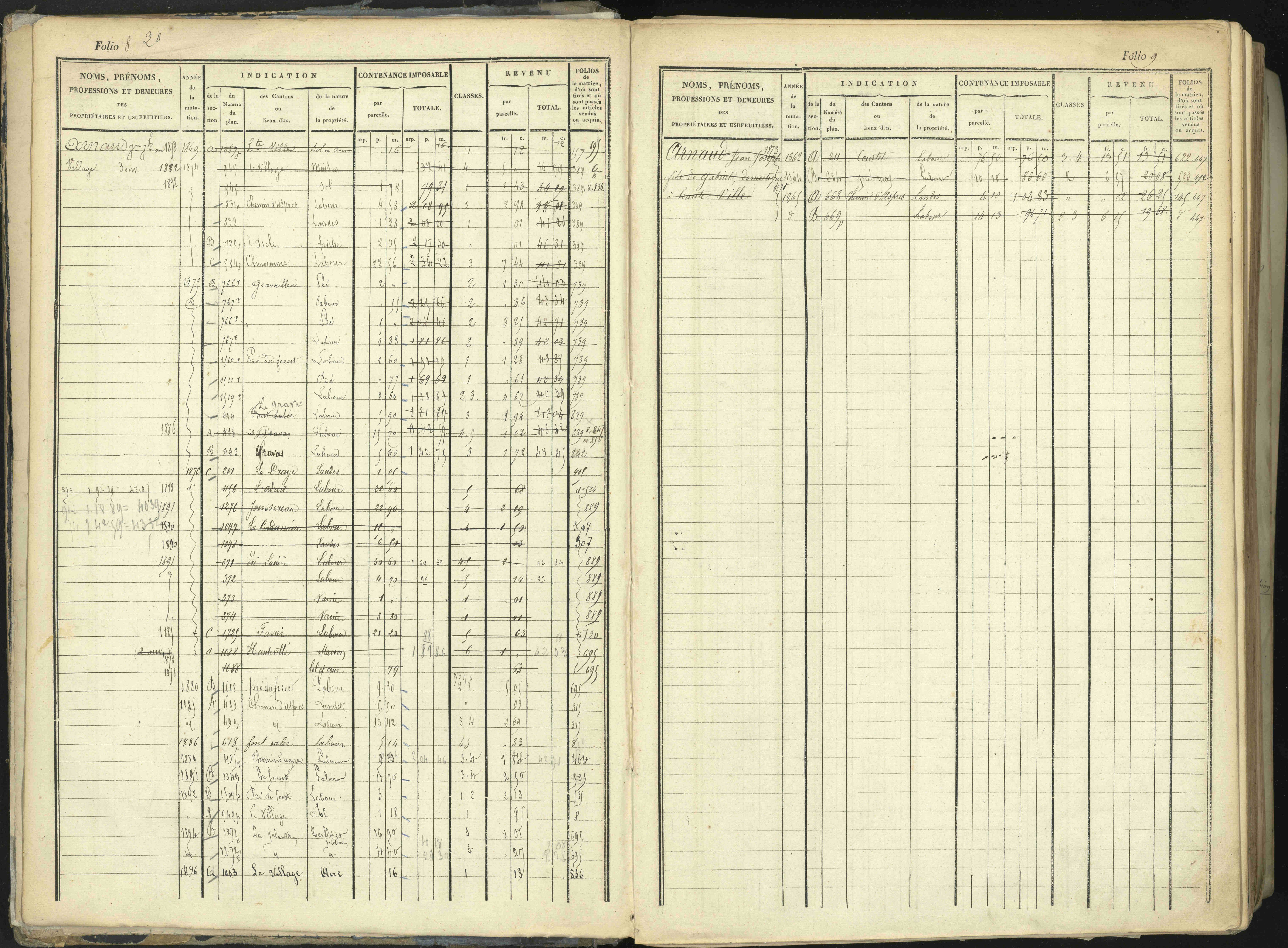 Aspremont - 3 P 167/1 - 3 P 167/1 - Matrice, folios, 1-760.