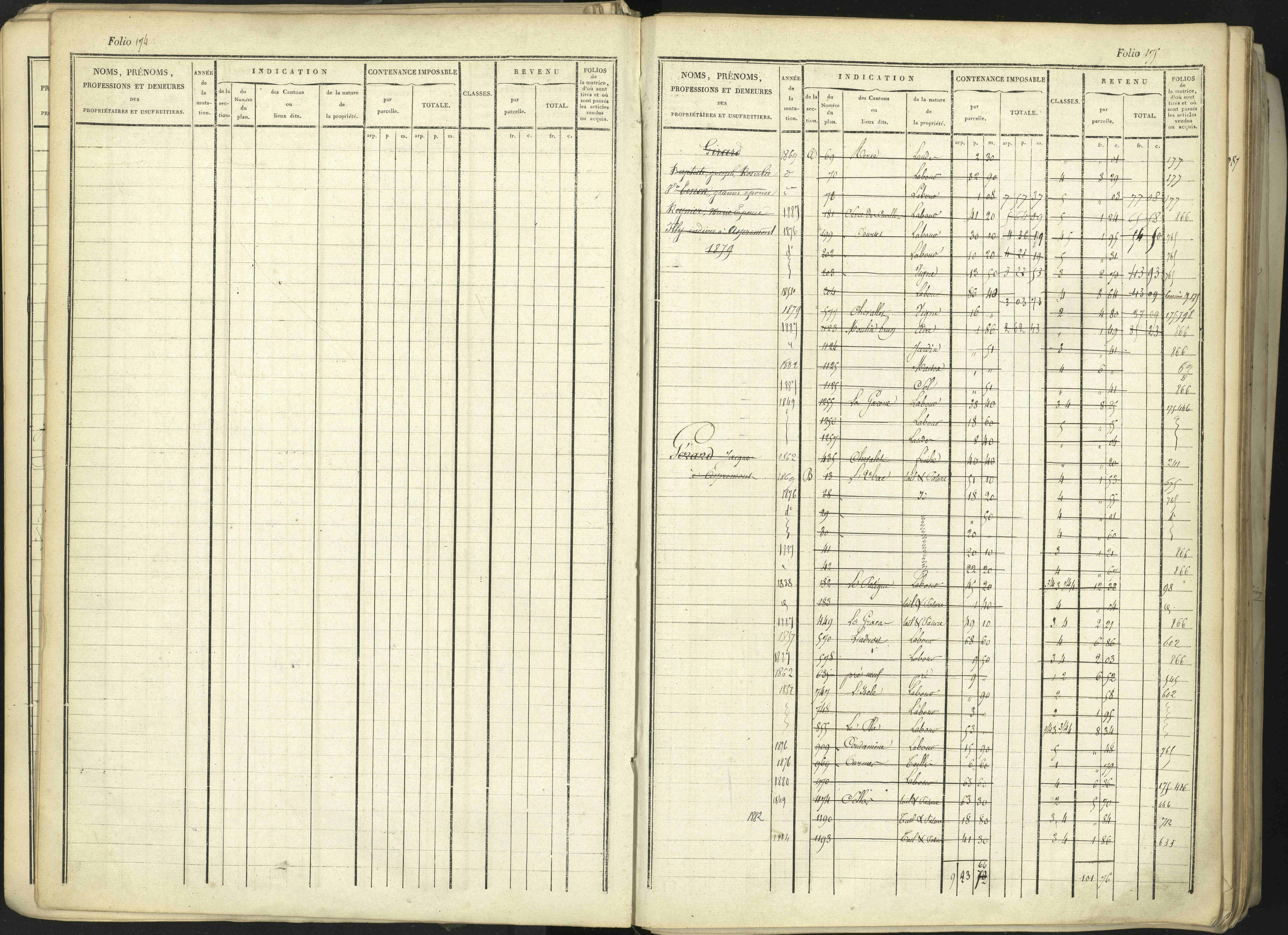 Aspremont - 3 P 167/1 - 3 P 167/1 - Matrice, folios, 1-760.