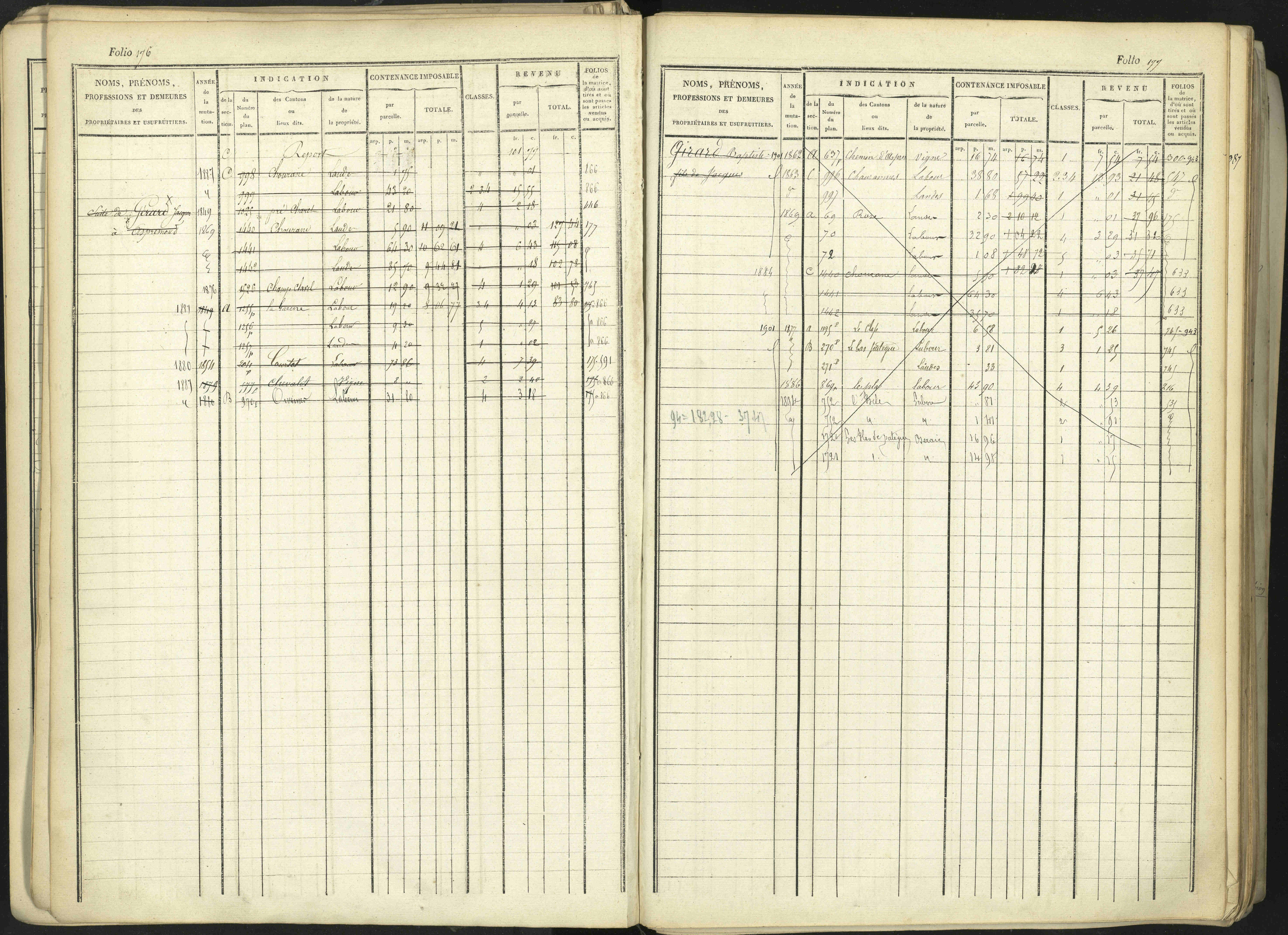 Aspremont - 3 P 167/1 - 3 P 167/1 - Matrice, folios, 1-760.