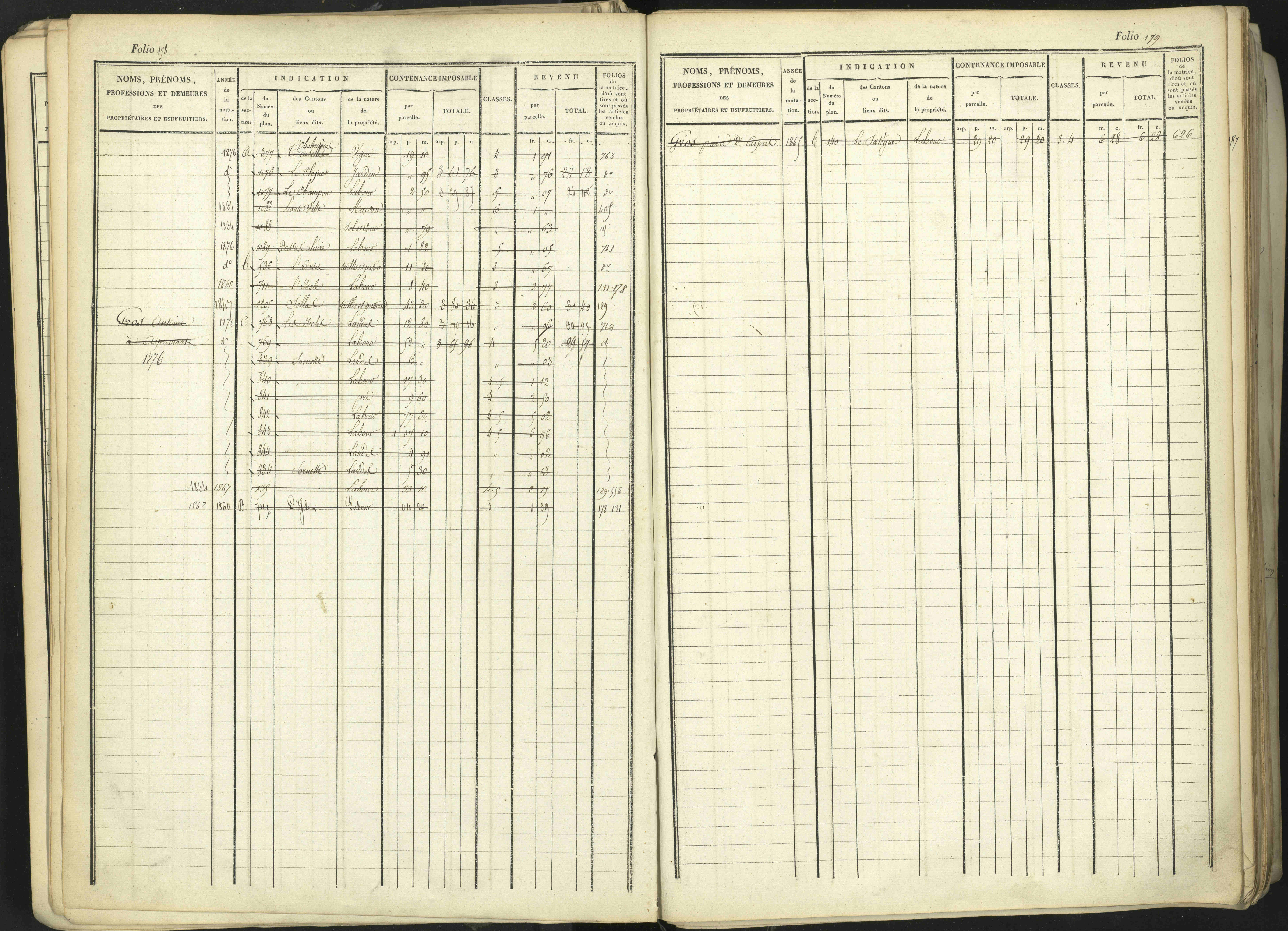 Aspremont - 3 P 167/1 - 3 P 167/1 - Matrice, folios, 1-760.