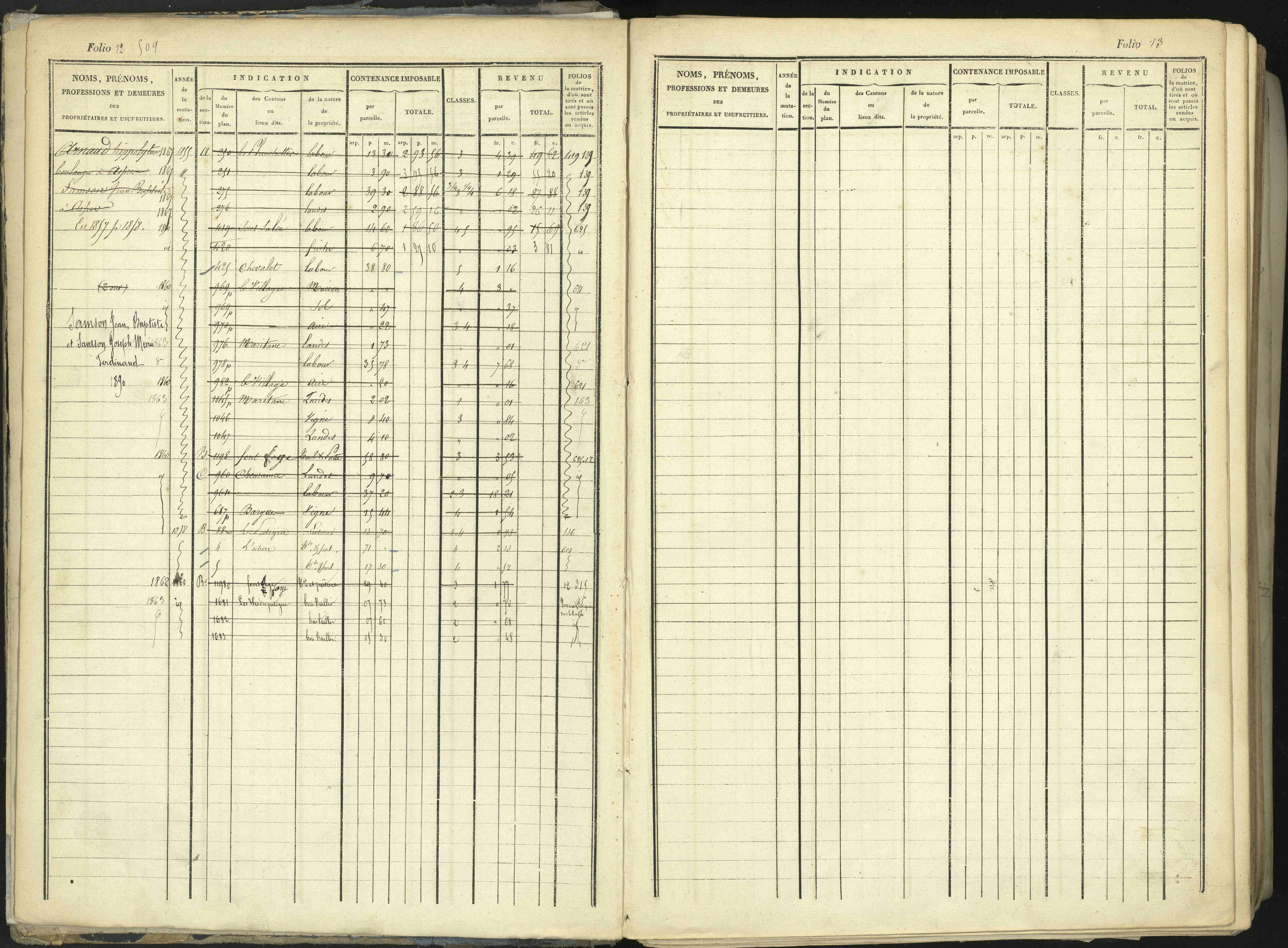 Aspremont - 3 P 167/1 - 3 P 167/1 - Matrice, folios, 1-760.